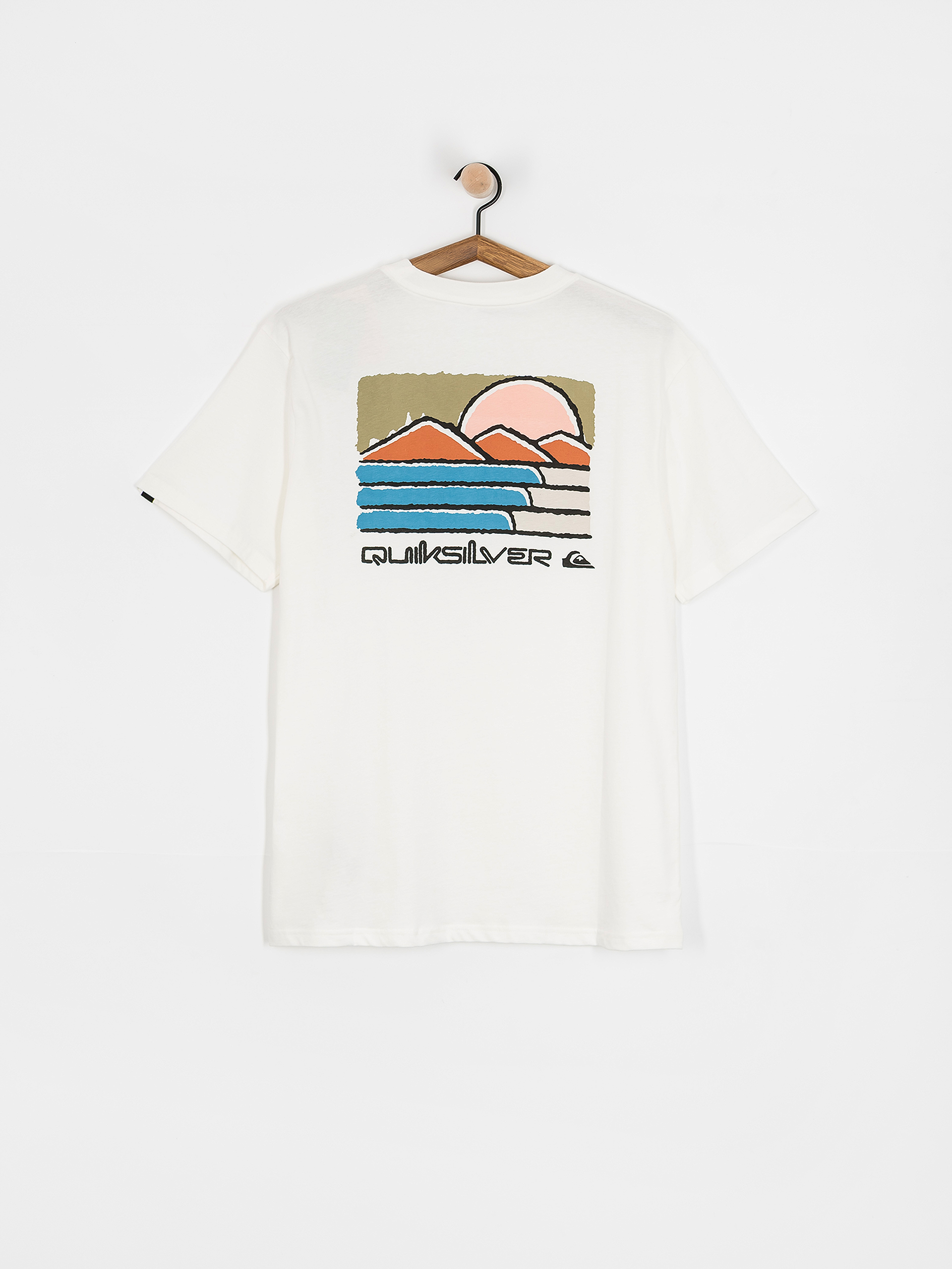 T-shirt Quiksilver Evo Future Islands (snow white)