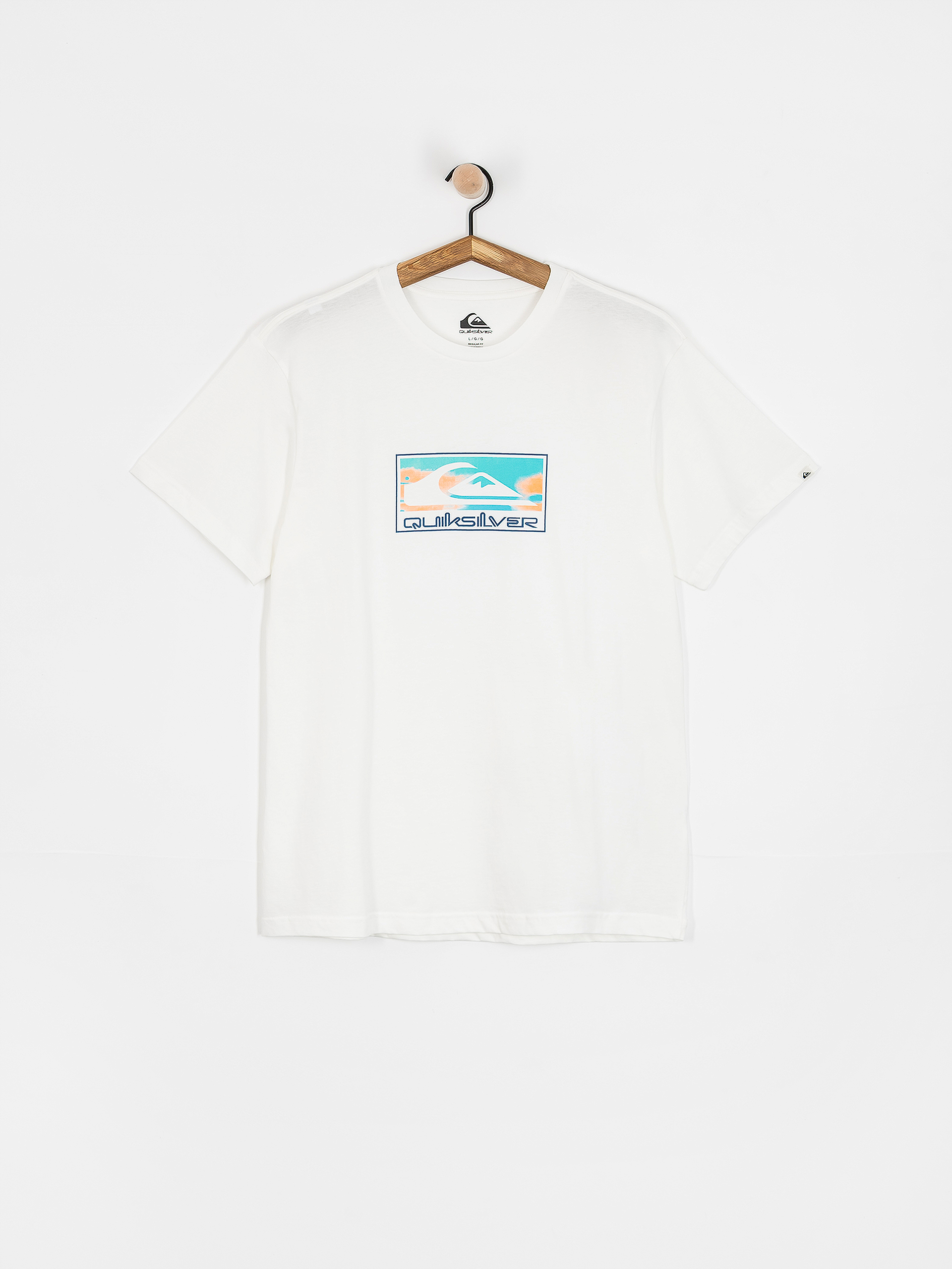 T-shirt Quiksilver Gradient Box (white)