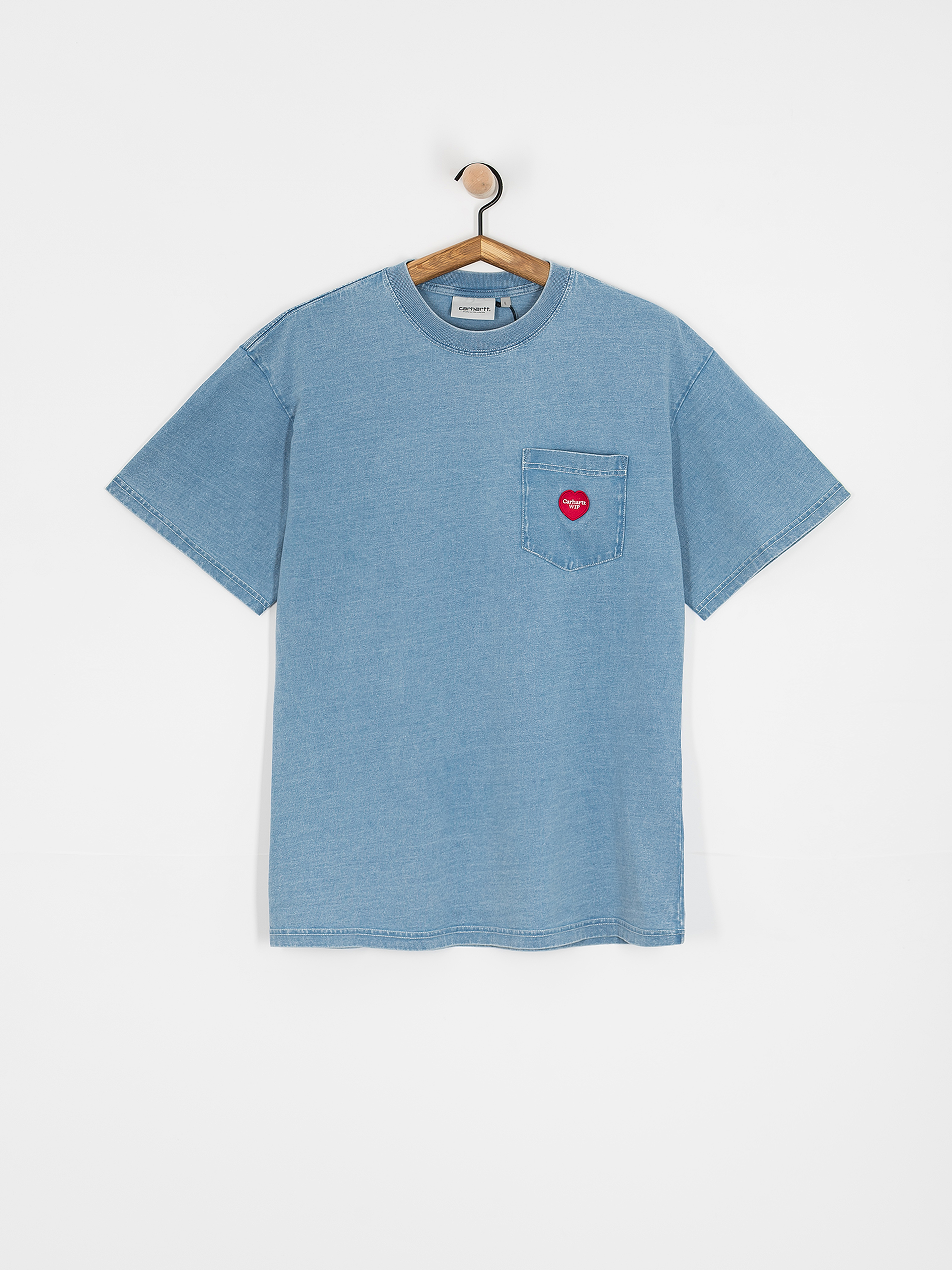 T-shirt Carhartt WIP Ingo Pocket (light blue)