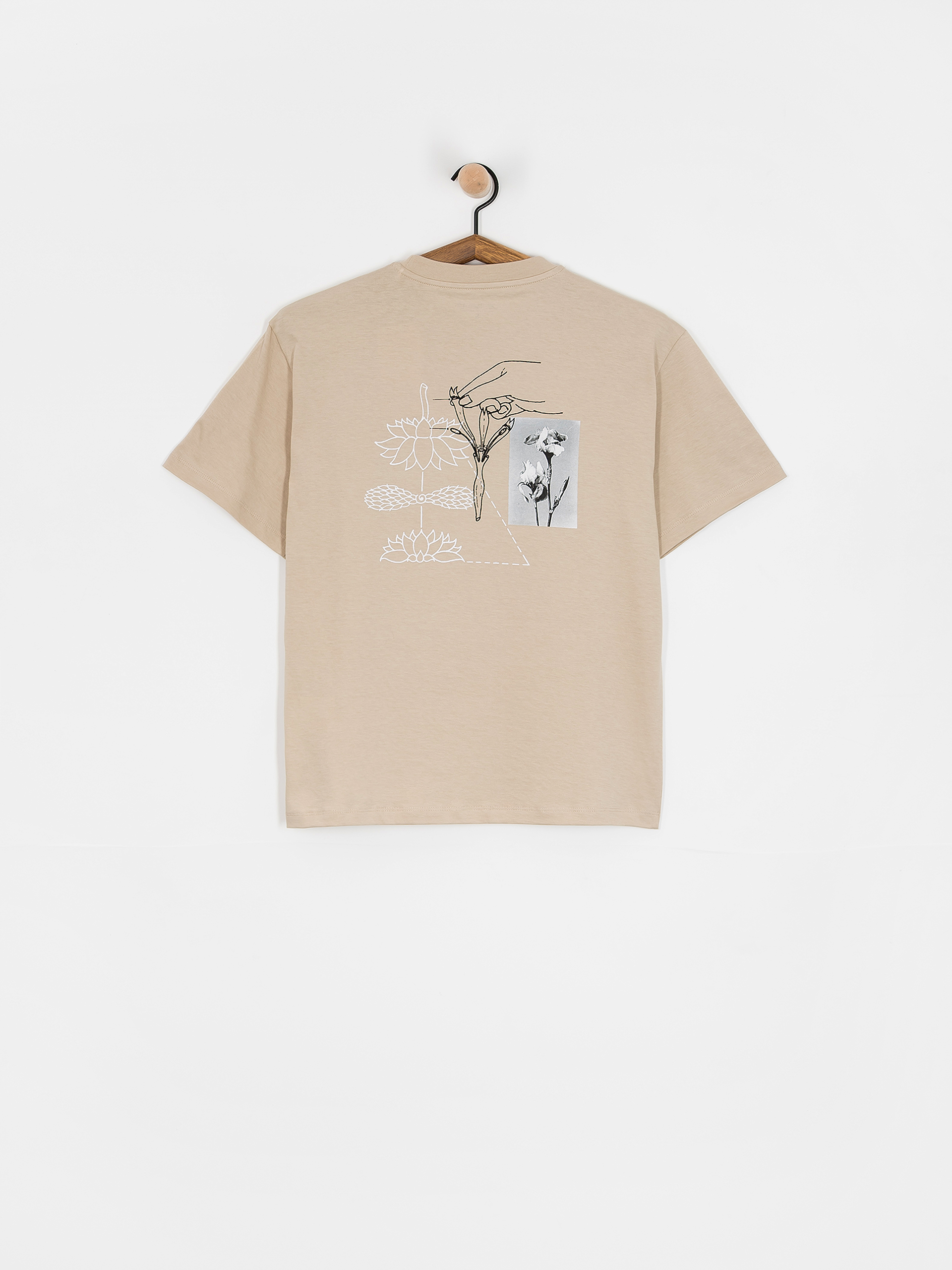 T-shirt Carhartt WIP Senses Wmn (fleur de sel)