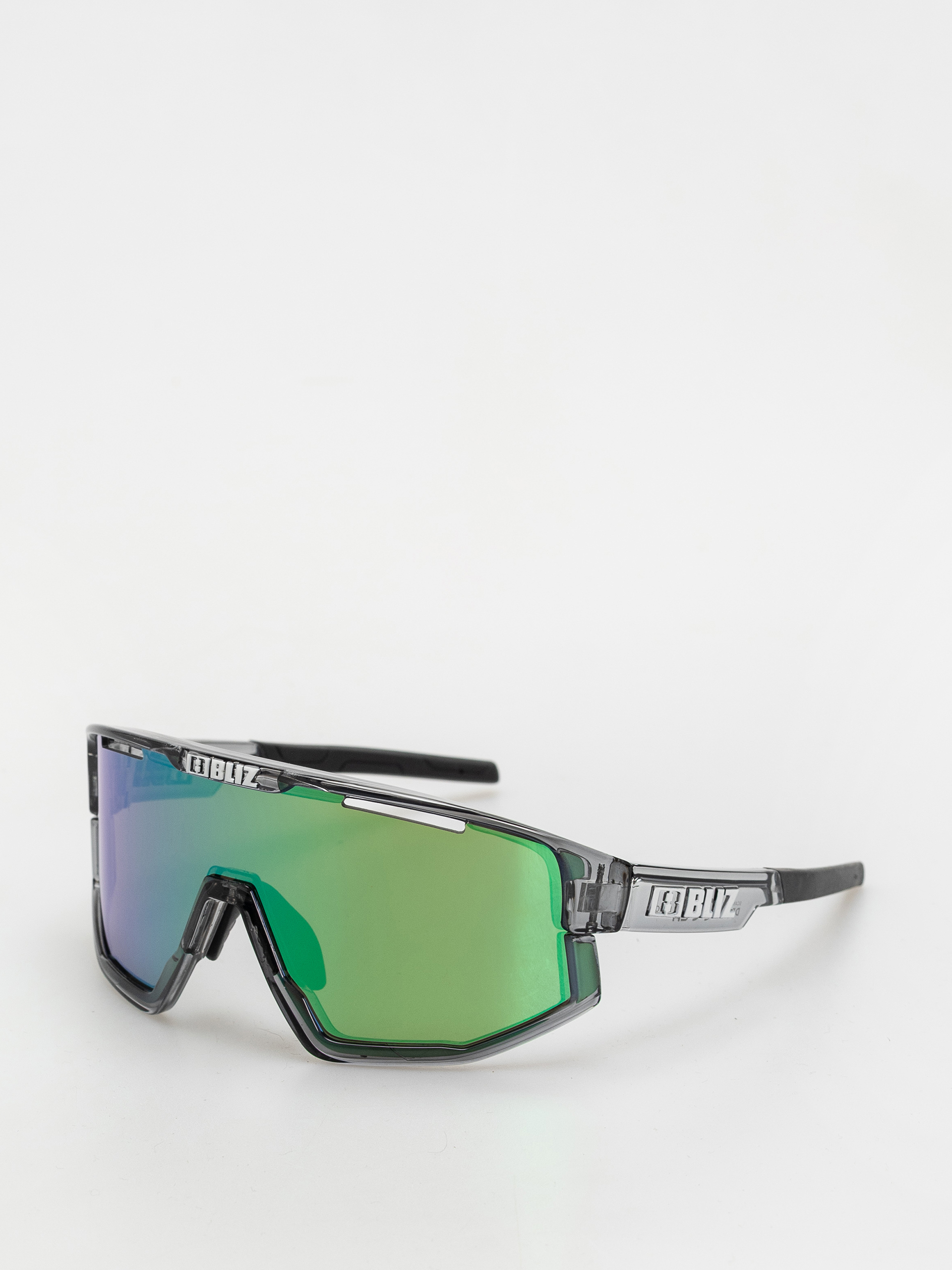 Okulary przeciwsłoneczne Bliz Fusion (crystal black/brown w green multi)