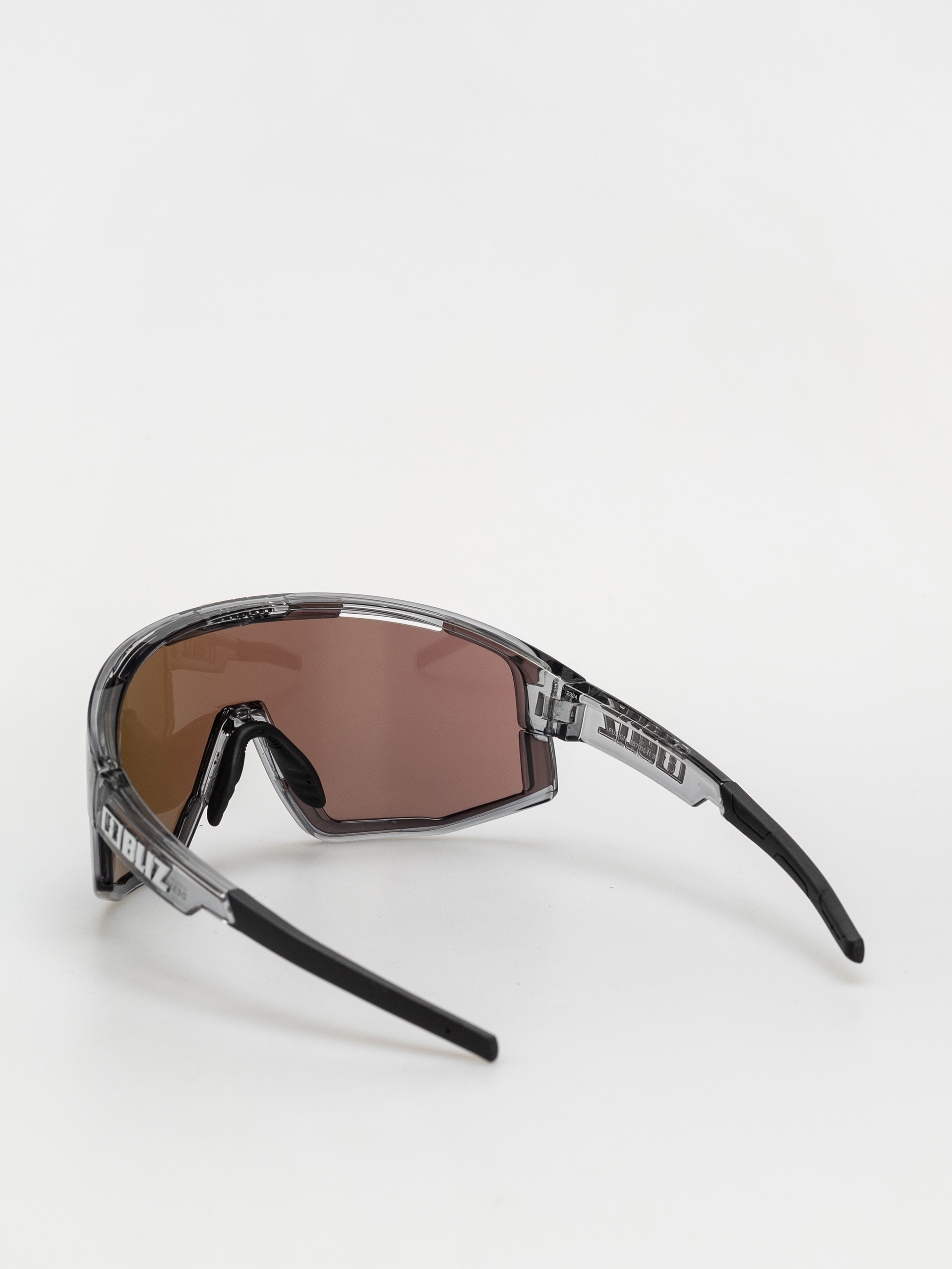 Okulary przeciwsłoneczne Bliz Fusion (crystal black/brown w green multi)