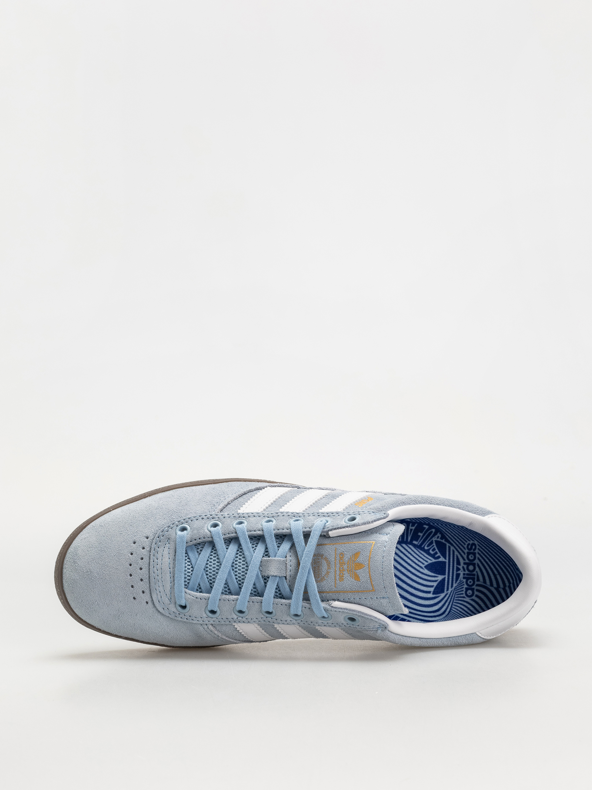 Buty adidas Puig Indoor - niebieski (clesky/ftwwht/gum5)