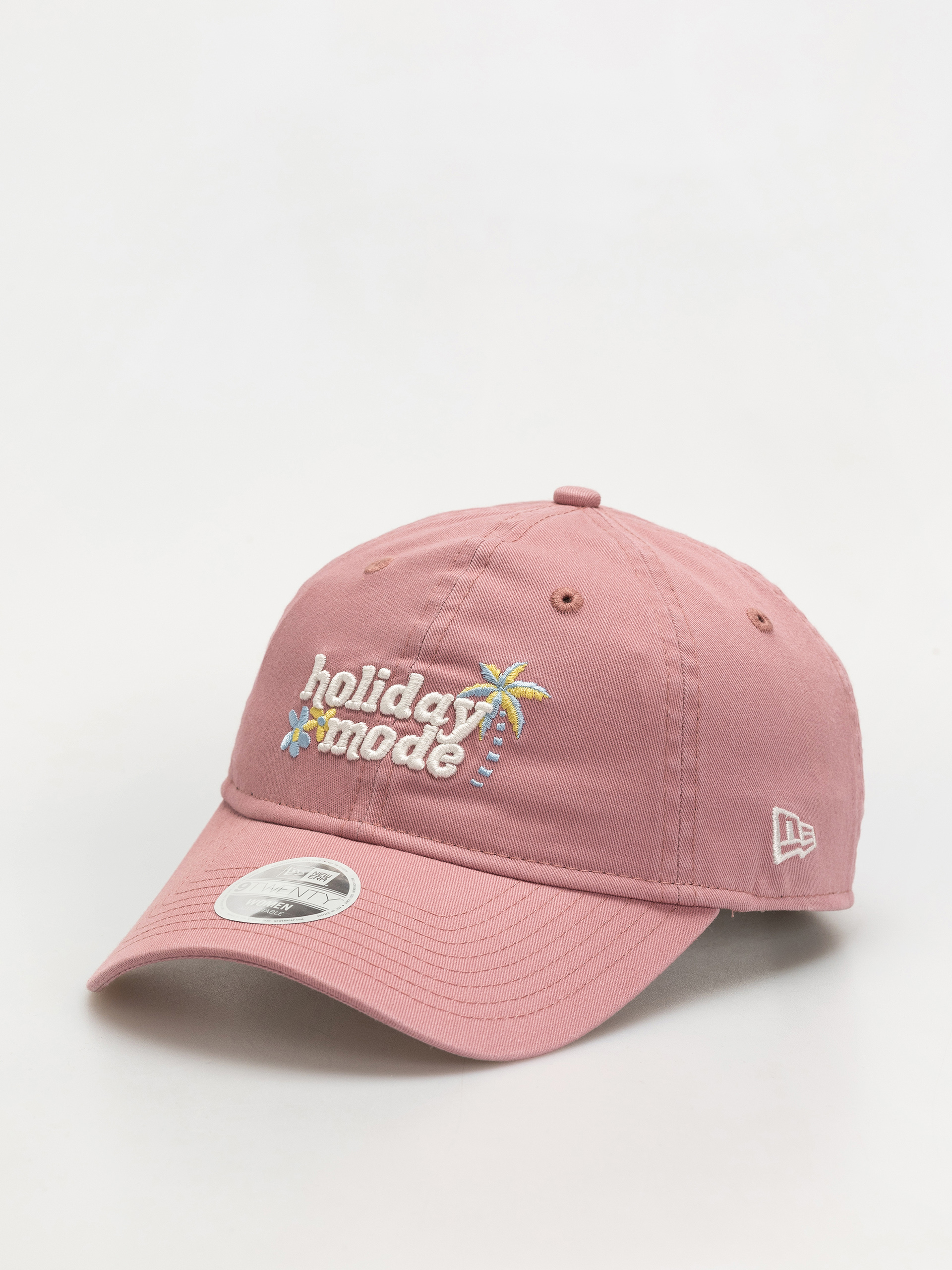 Czapka z daszkiem New Era Phrase 9Twenty Wmn (dark pink)