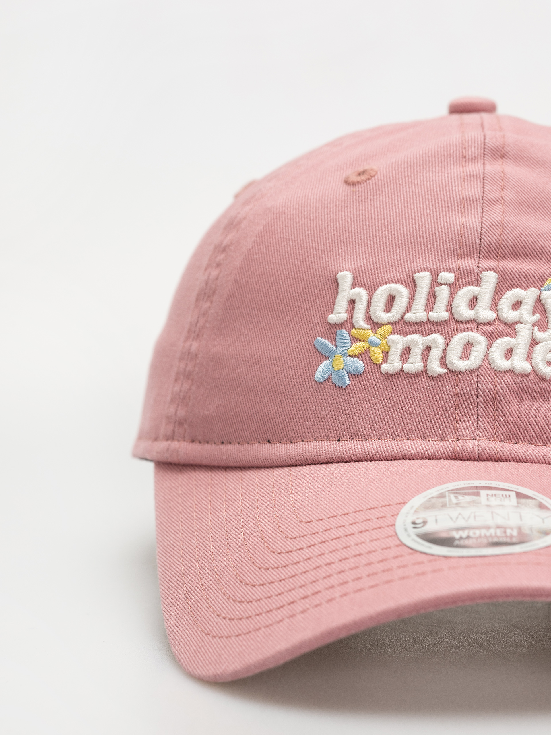 Czapka z daszkiem New Era Phrase 9Twenty Wmn (dark pink)