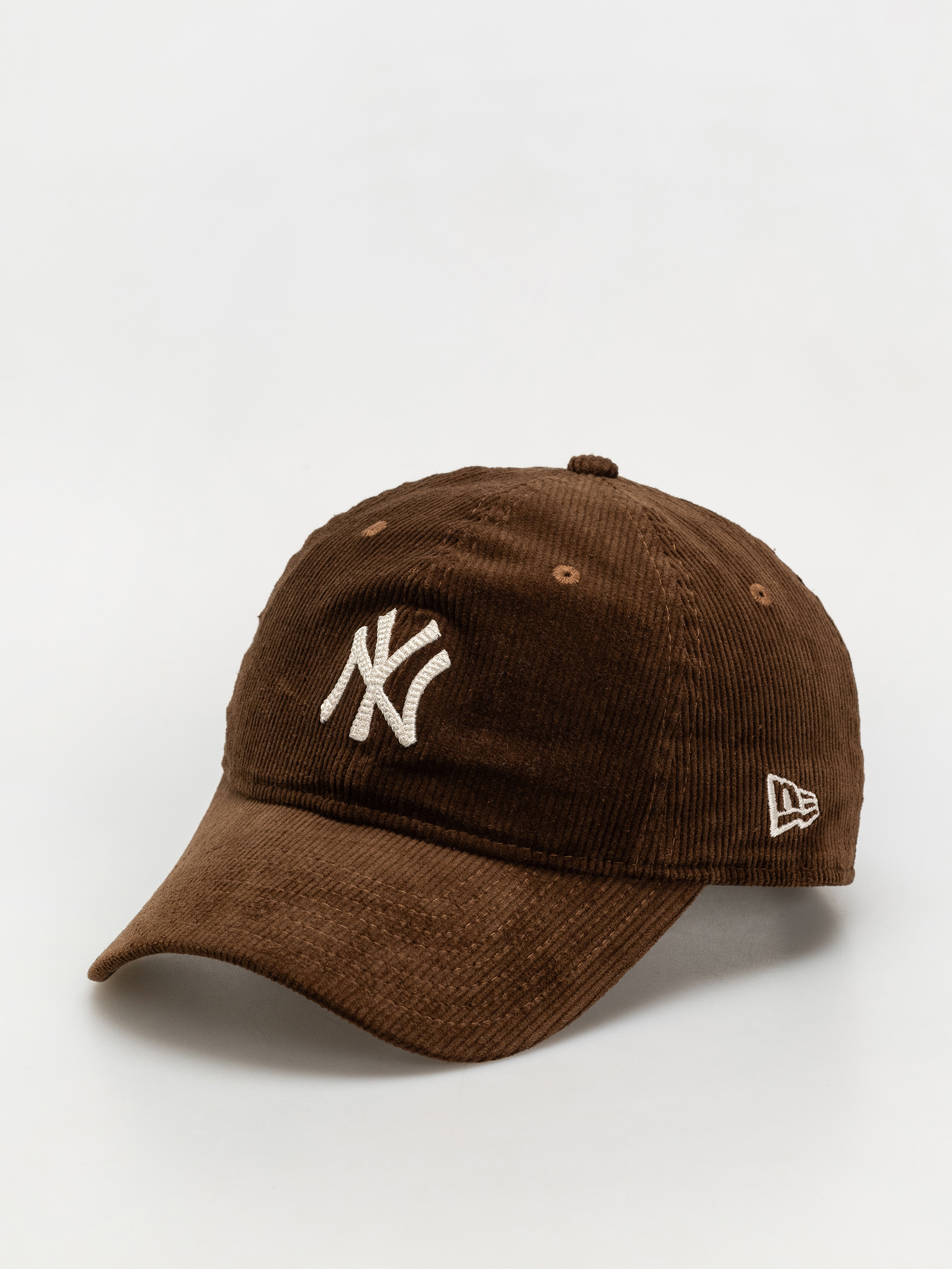 Czapka z daszkiem New Era Premium Cord 9Twenty New York Yankees (dark brown)