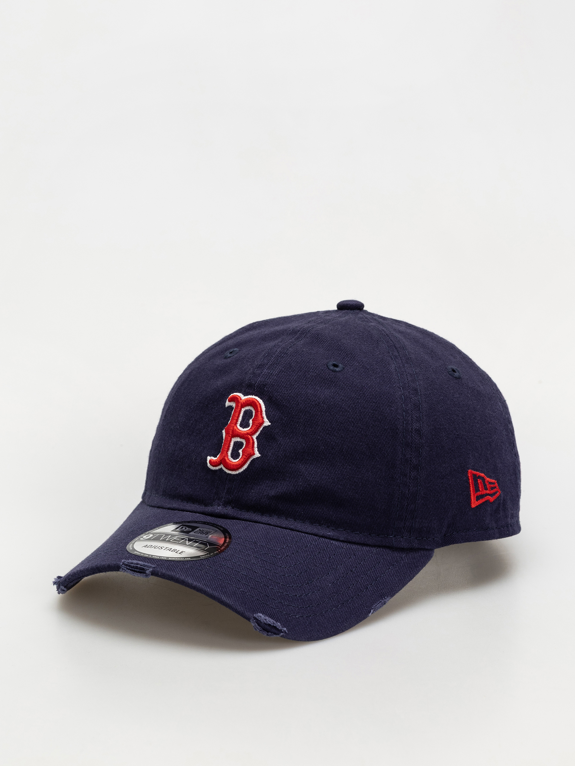 Czapka z daszkiem New Era Distressed 9Twenty Red Sox (navy)