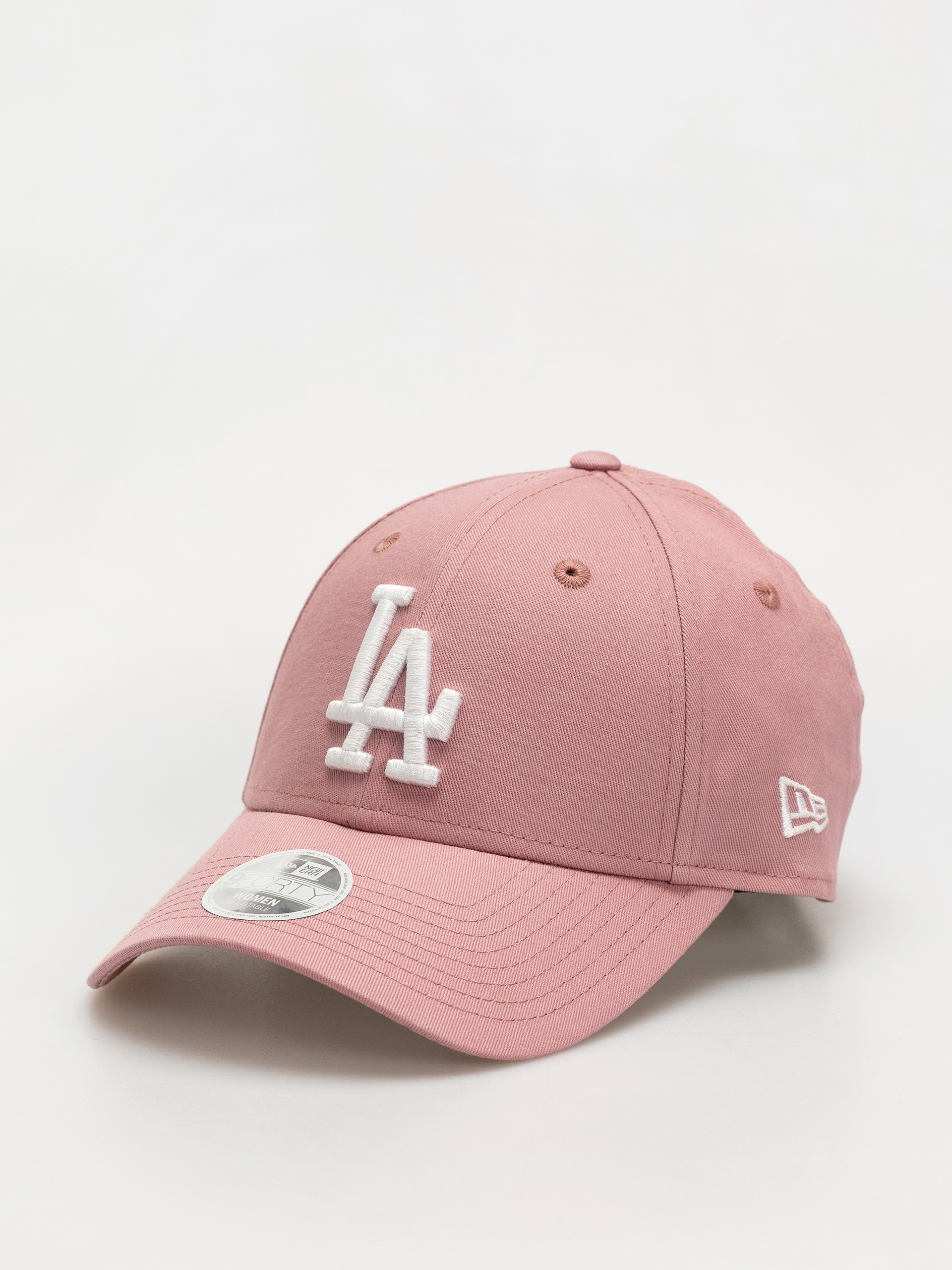 Czapka z daszkiem New Era League Essential 9Forty La Dodgers Wmn (dark pink)