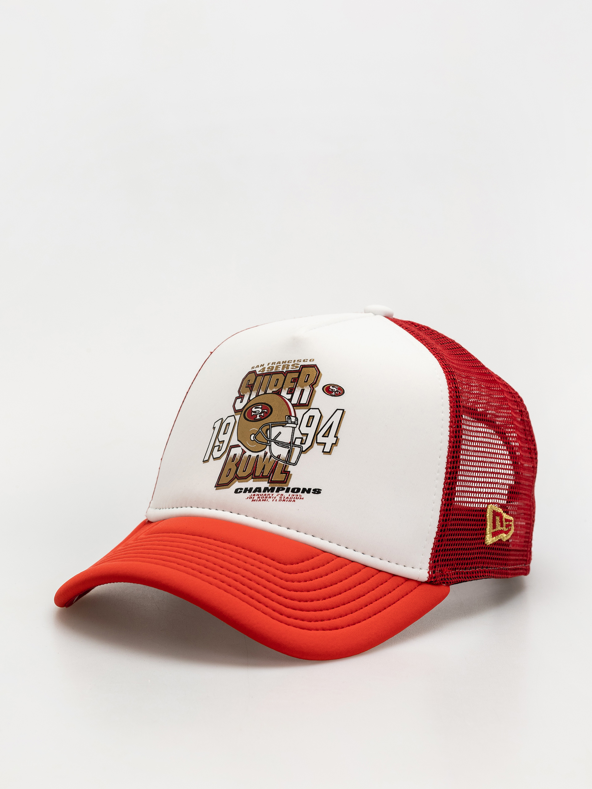 Czapka z daszkiem New Era Superbowl Trucker 49Ers (red)