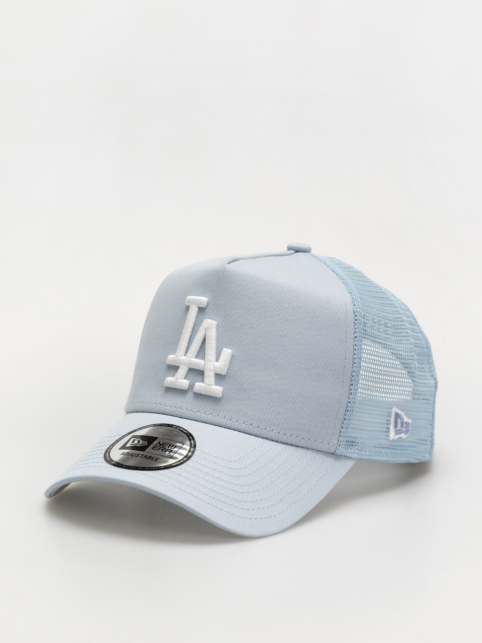 Czapka z daszkiem New Era League Essential Trucker La Dodgers (pastel blue)