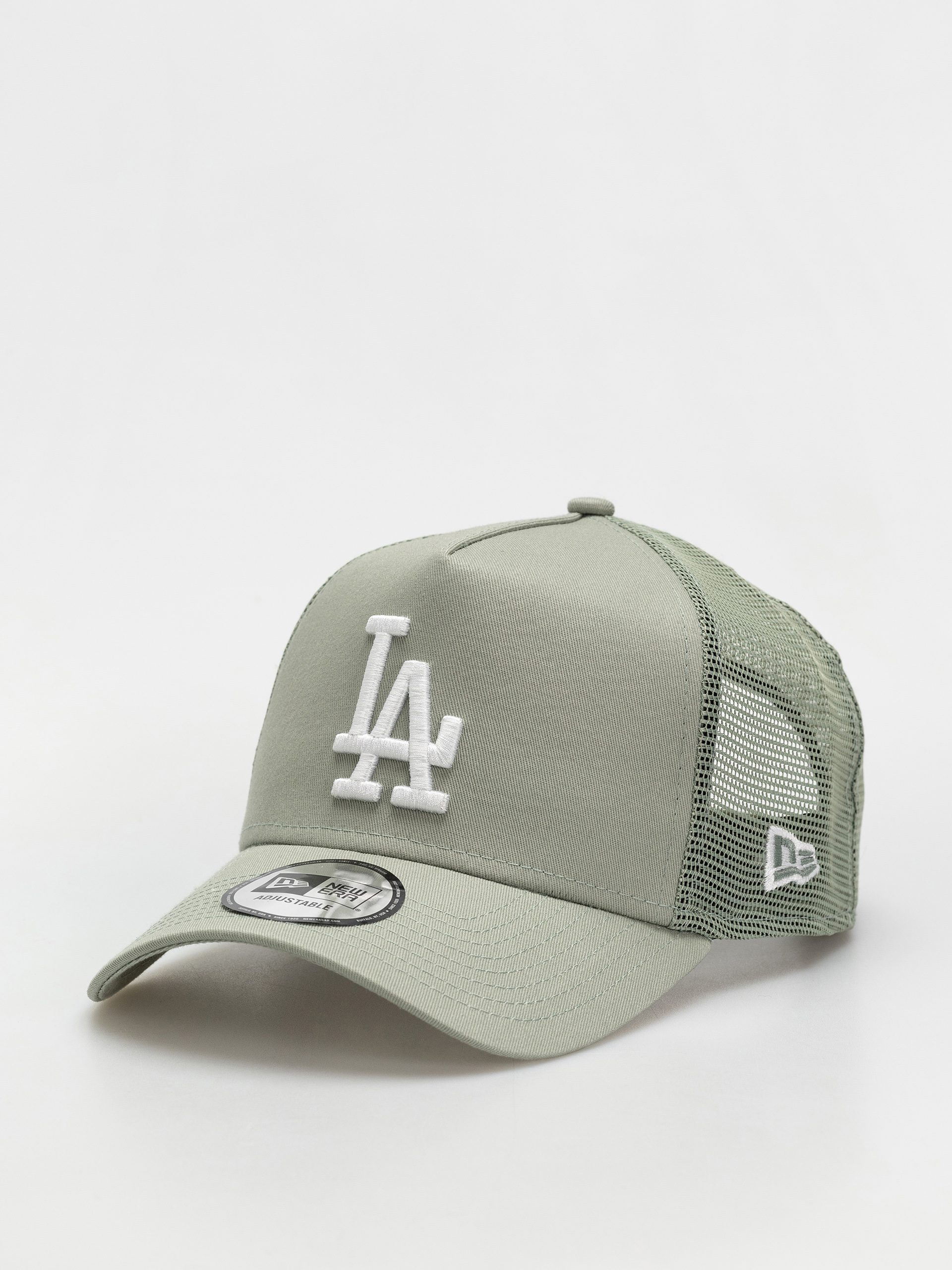 Czapka z daszkiem New Era League Essential Trucker La Dodgers (green pstl)