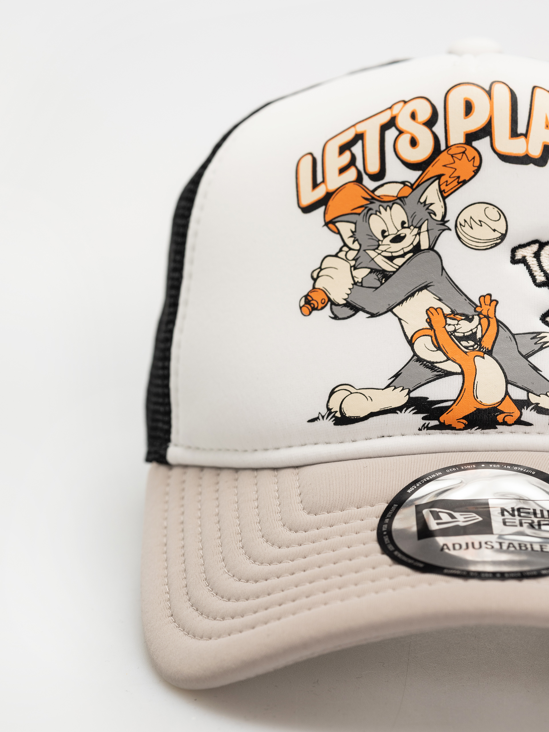 Czapka z daszkiem New Era Tom And Jerry Trucker (grey)