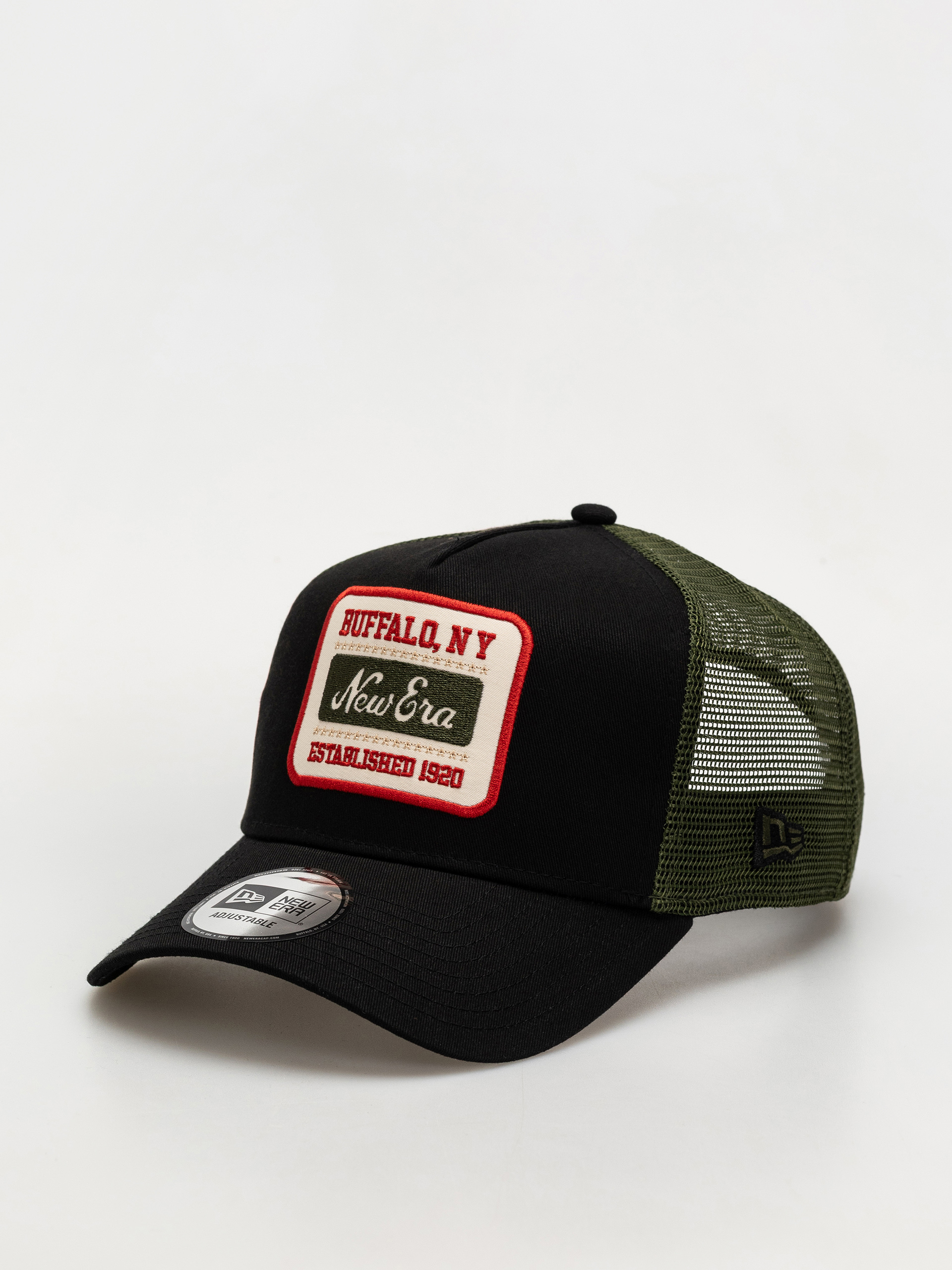 Czapka z daszkiem New Era Patch Trucker Newera (black)