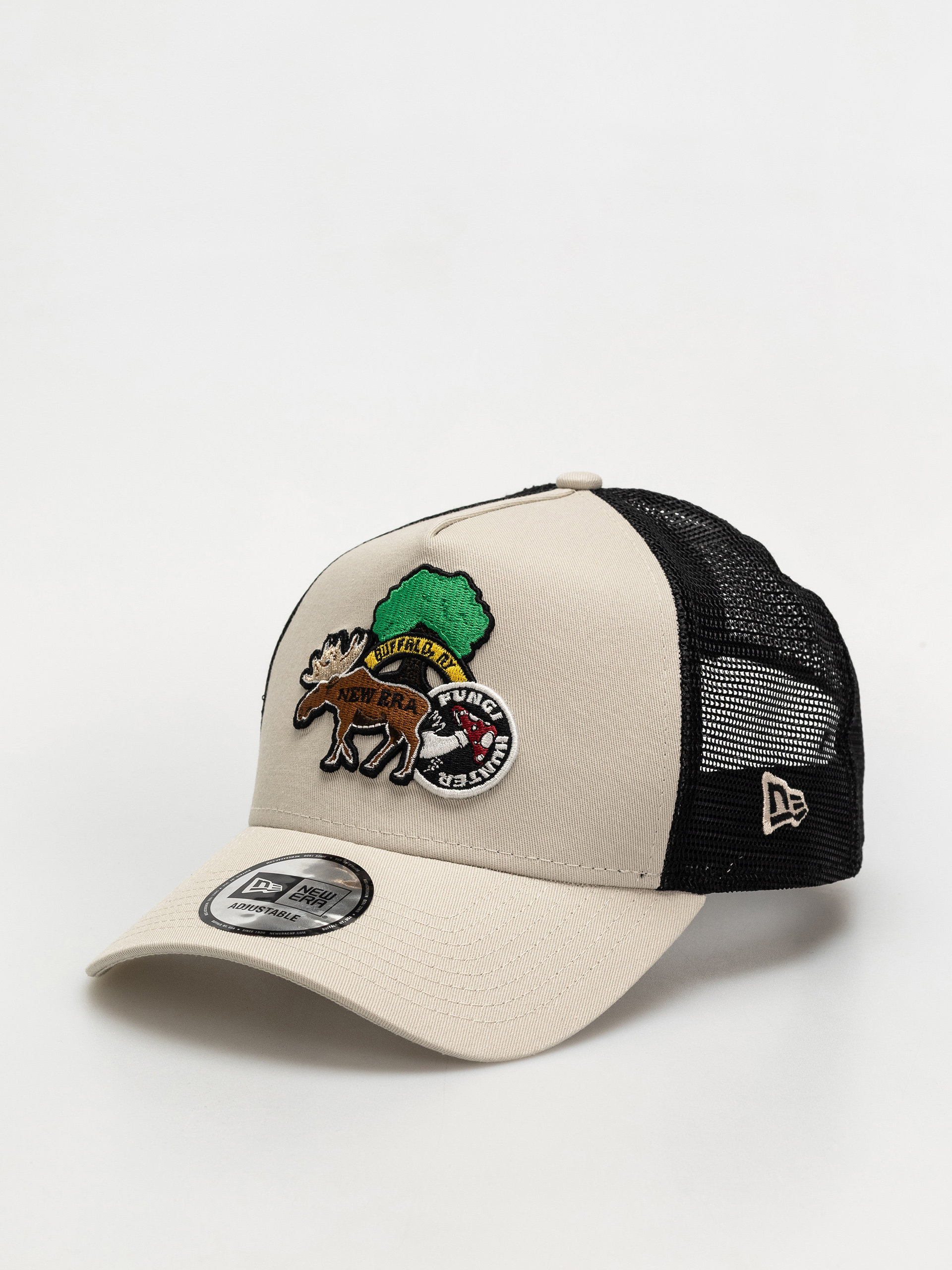 Czapka z daszkiem New Era Outdoor Patch Trucker (light beige)