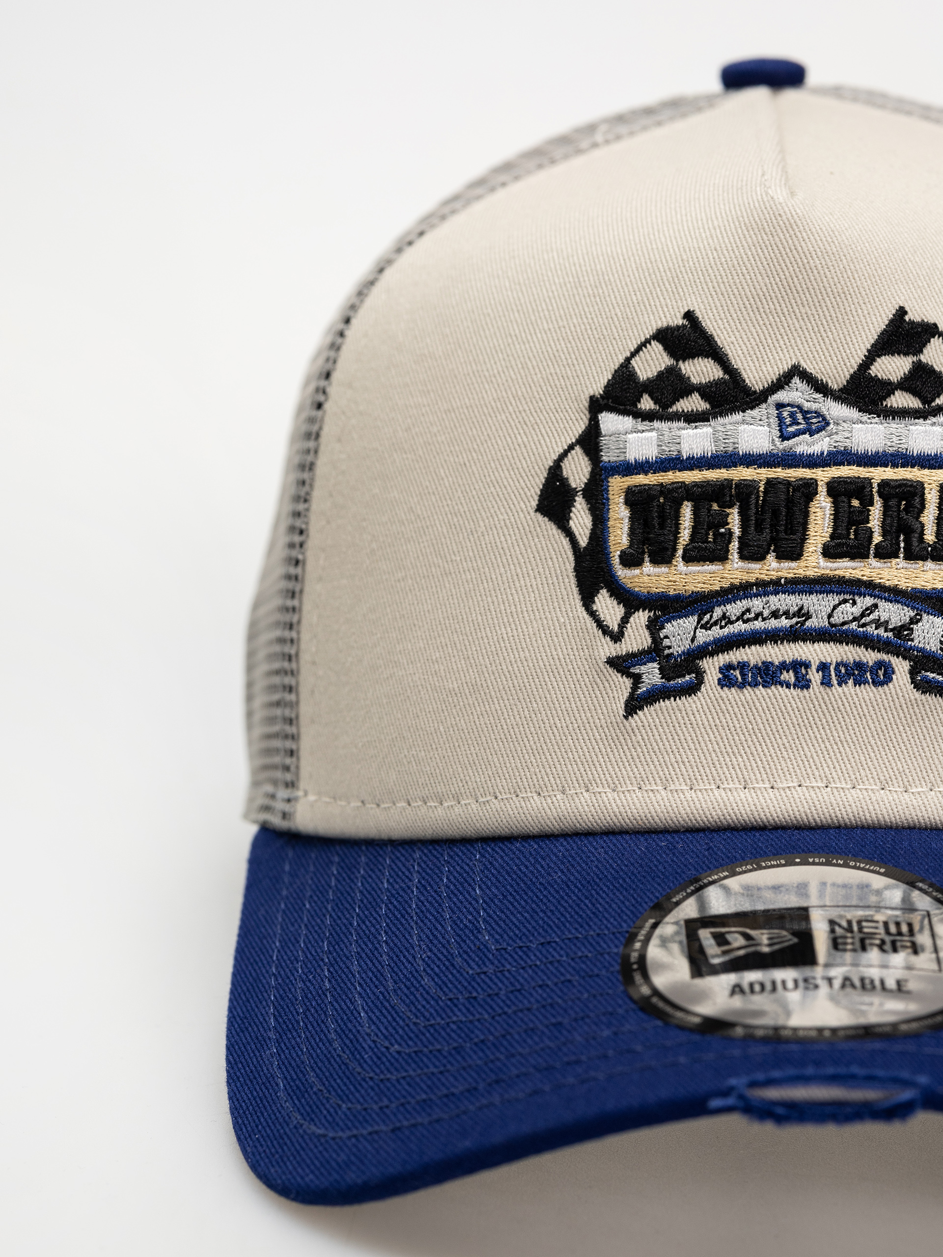 Czapka z daszkiem New Era Motorsport Trucker (light beige)