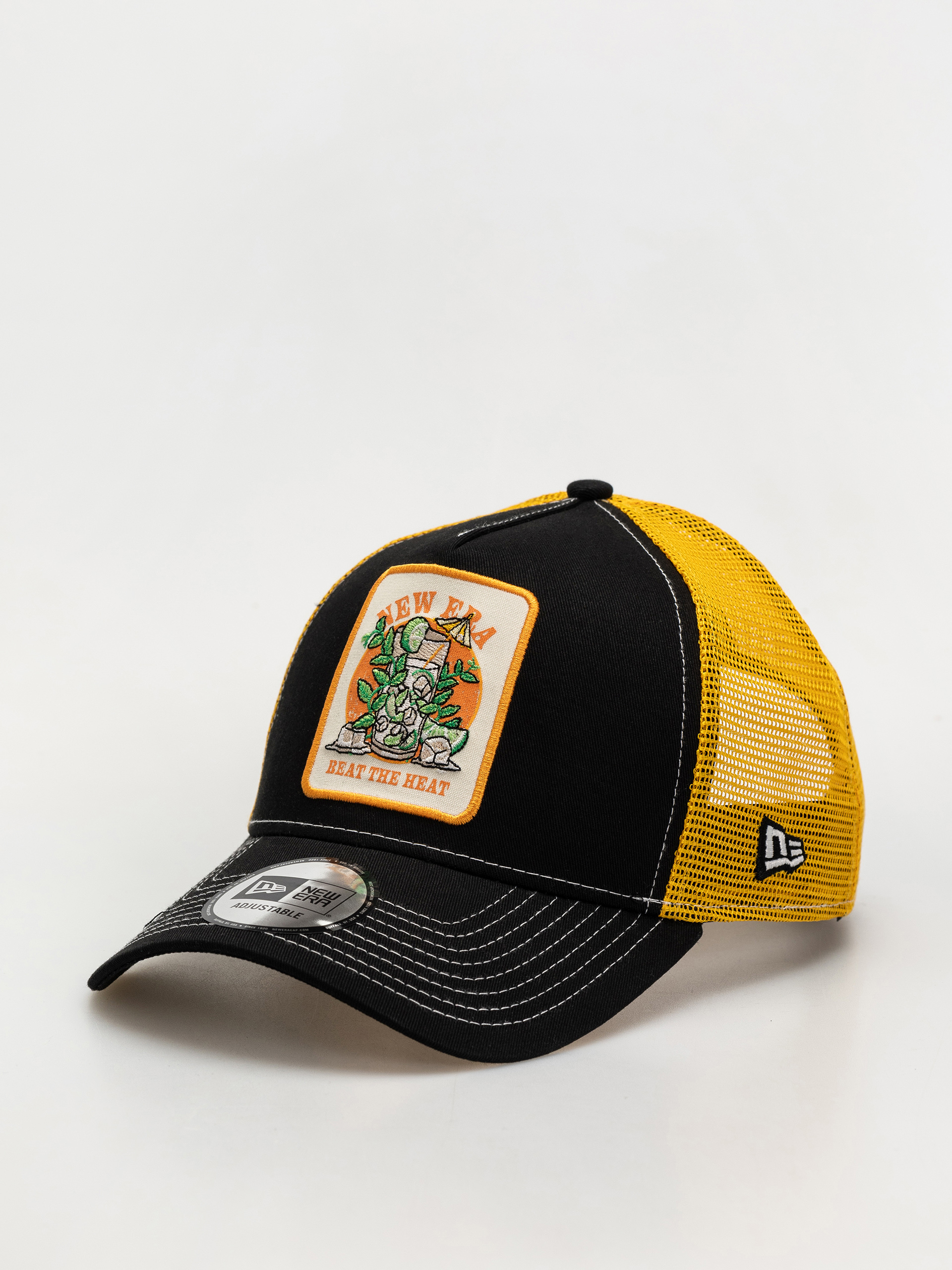 Czapka z daszkiem New Era Summer Patch Trucker (black)