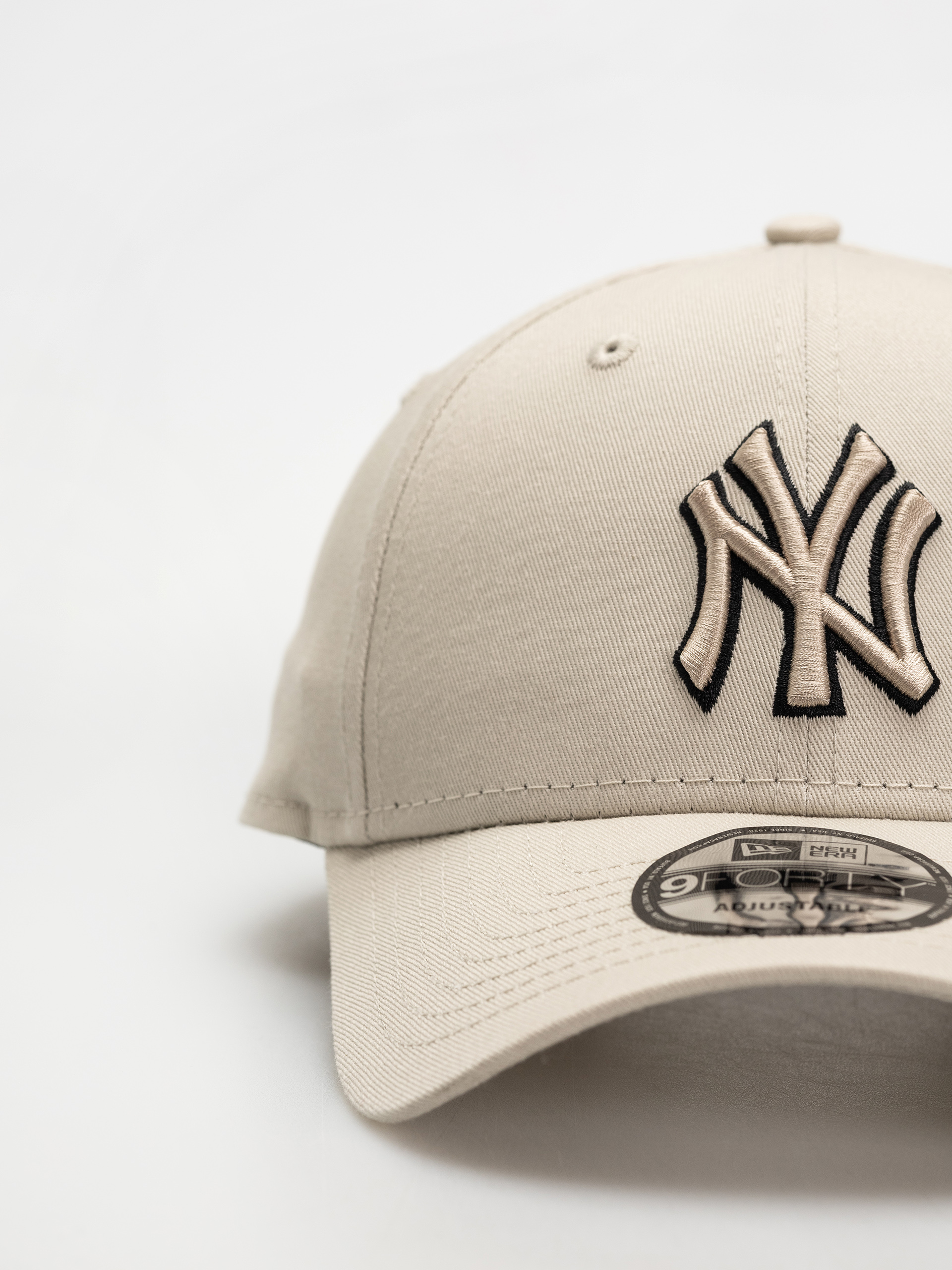 Czapka z daszkiem New Era Team Outline 9Forty New York Yankees (light beige)