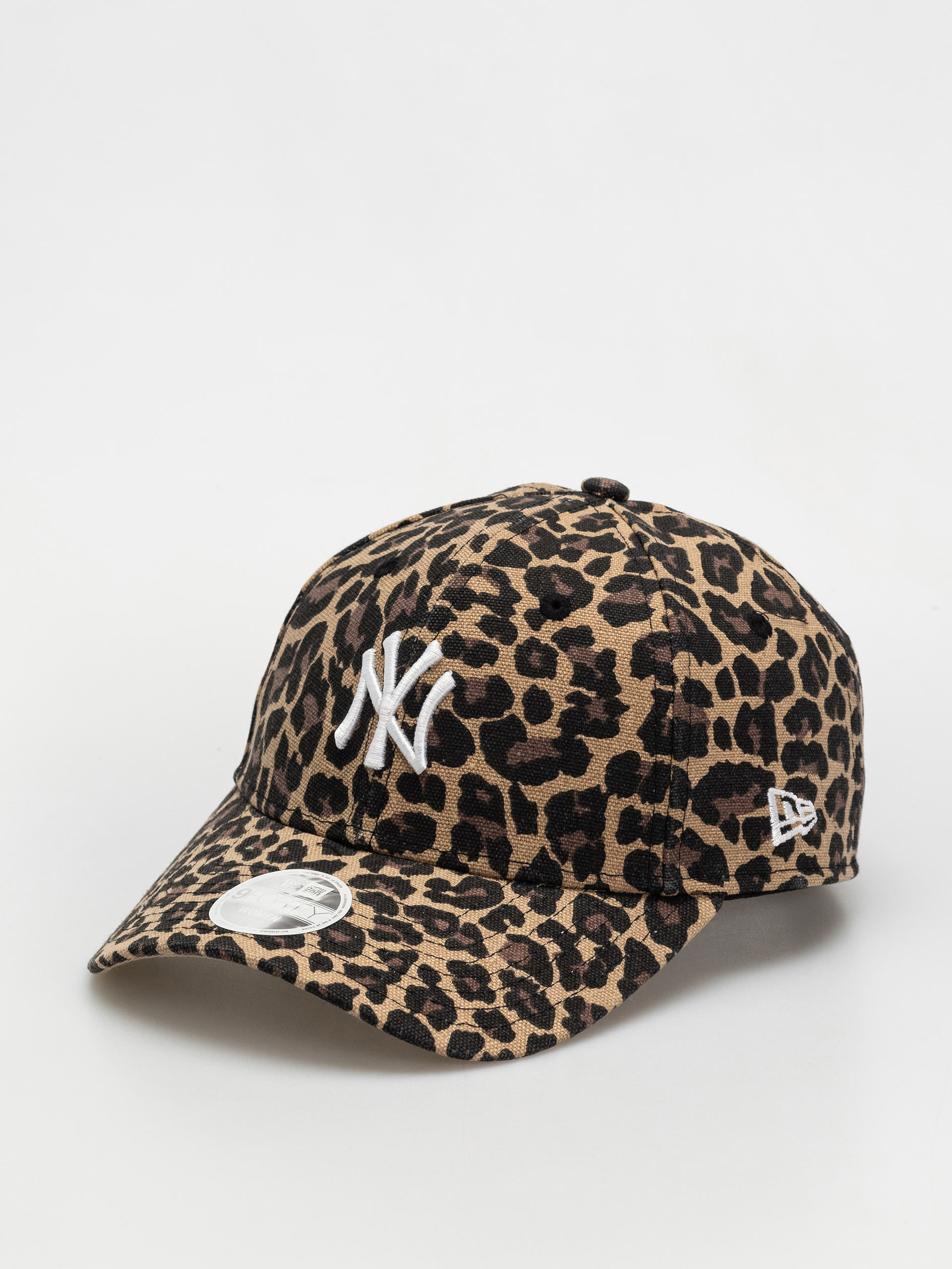 Czapka z daszkiem New Era Leopard 9Forty New York Yankees Wmn (black)