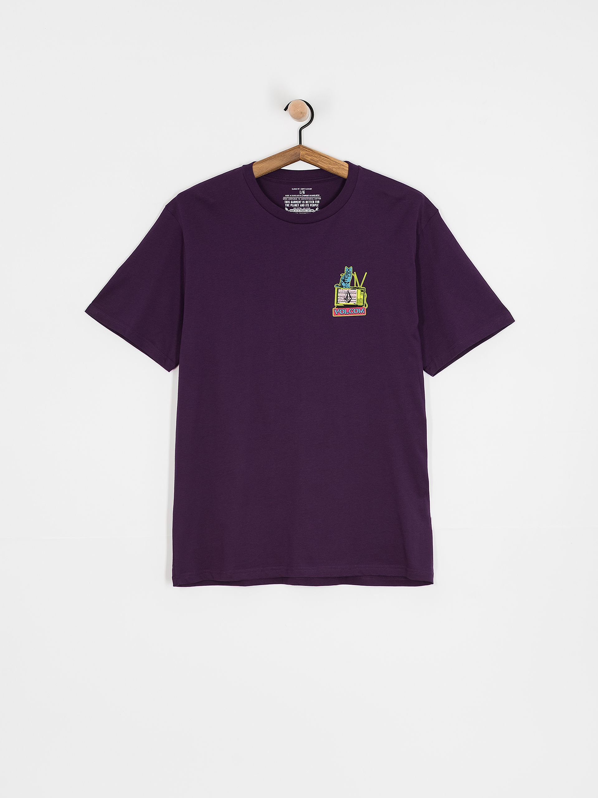 T-shirt Volcom Catv Bsc (grape royale)