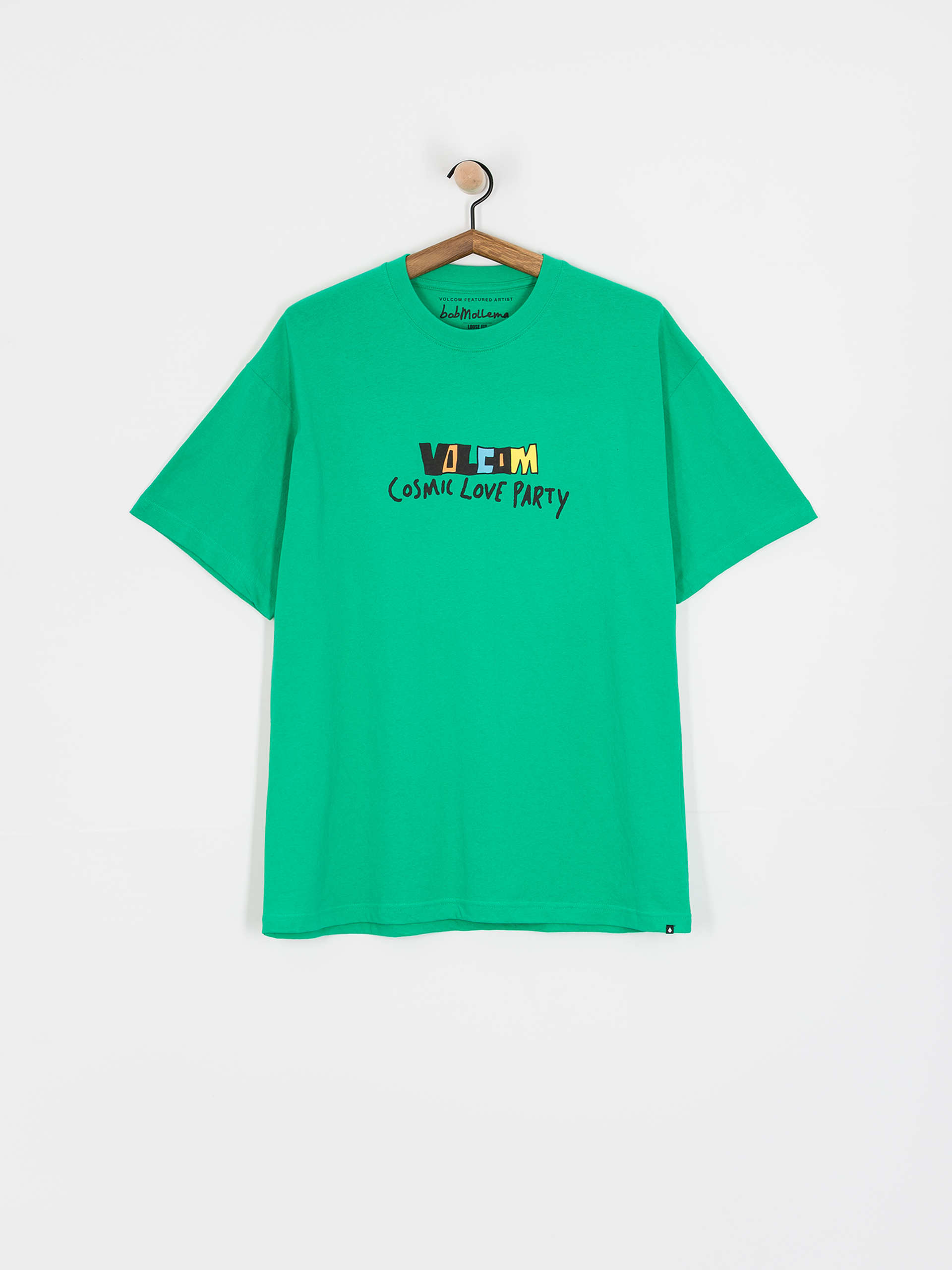 T-shirt Volcom Fa Bob Mollema 2 Lse (mint)