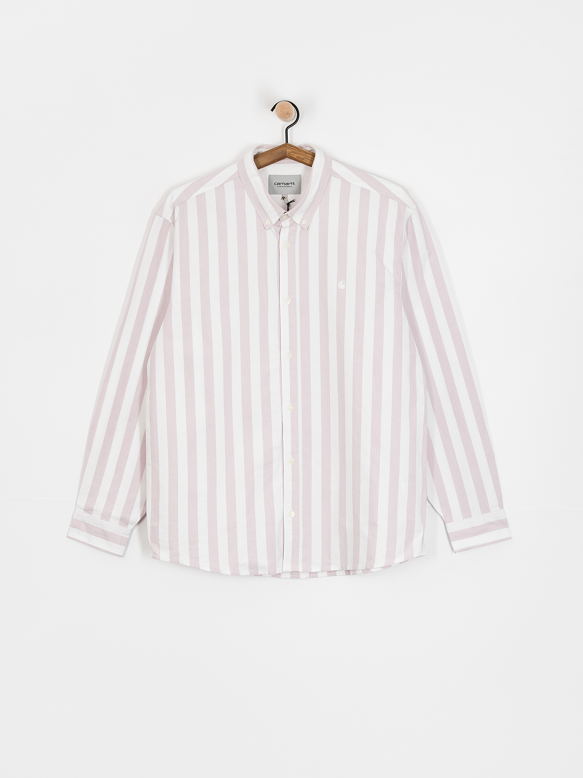 Koszula Carhartt WIP Dillion (dillion stripe/hortensia/white)