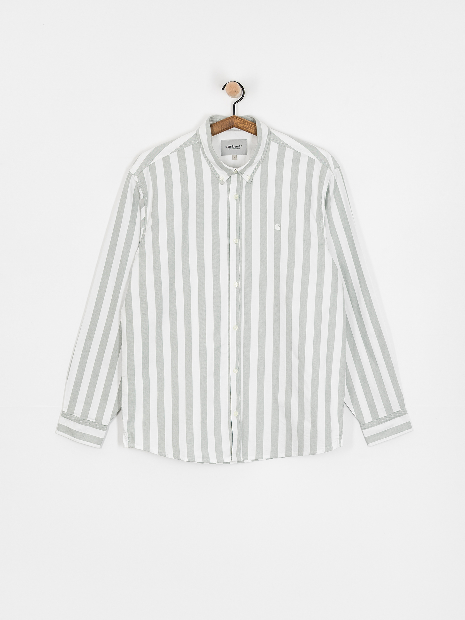 Koszula Carhartt WIP Dillion (dillion stripe/park/white)