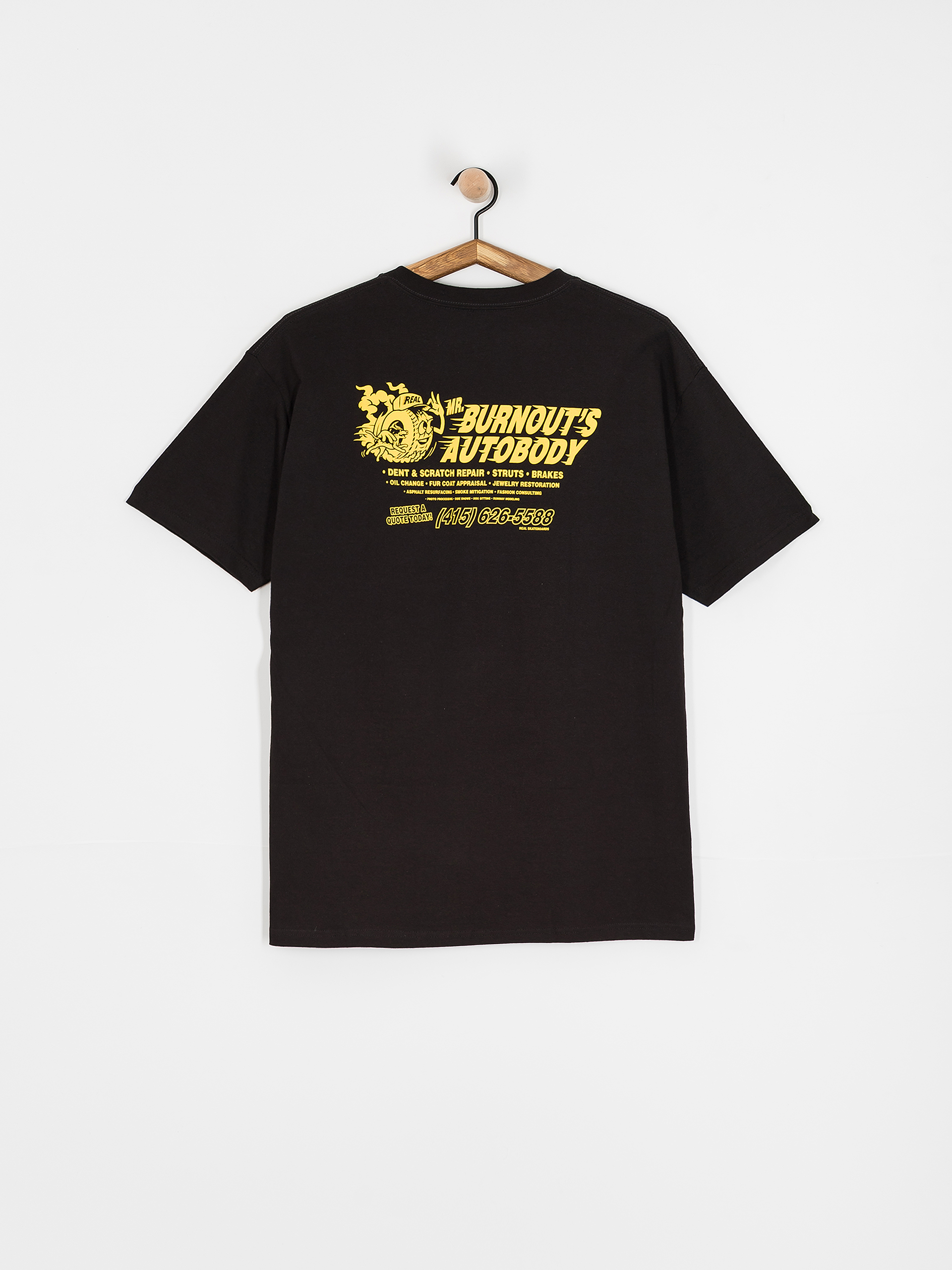 T-shirt Real Autobody (black)