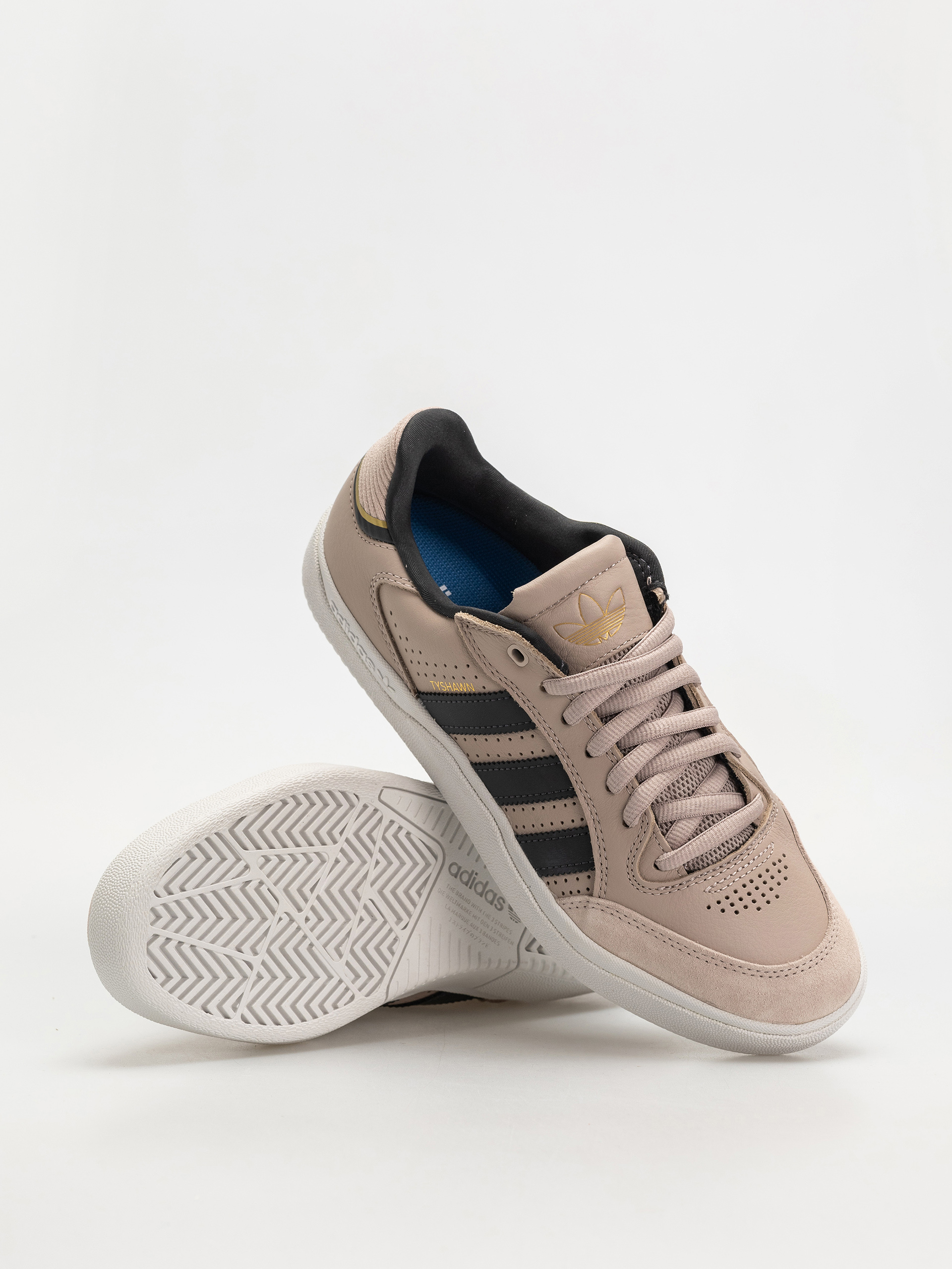 Buty adidas Tyshawn Low (wontau/carbon/goldmt)
