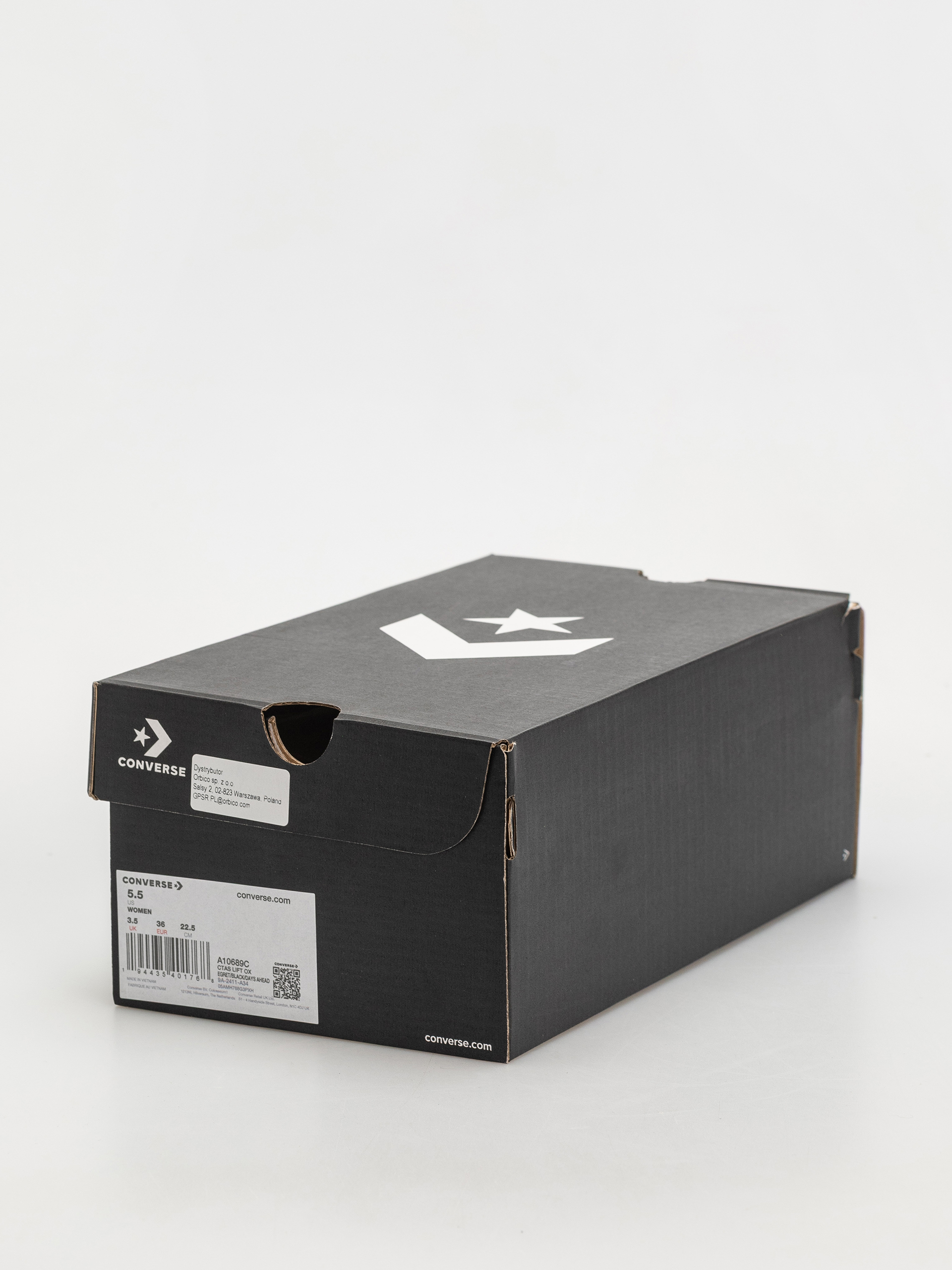 Trampki Converse Chuck Taylor All Star Lift Ox Wmn (egret/black/days ahead)