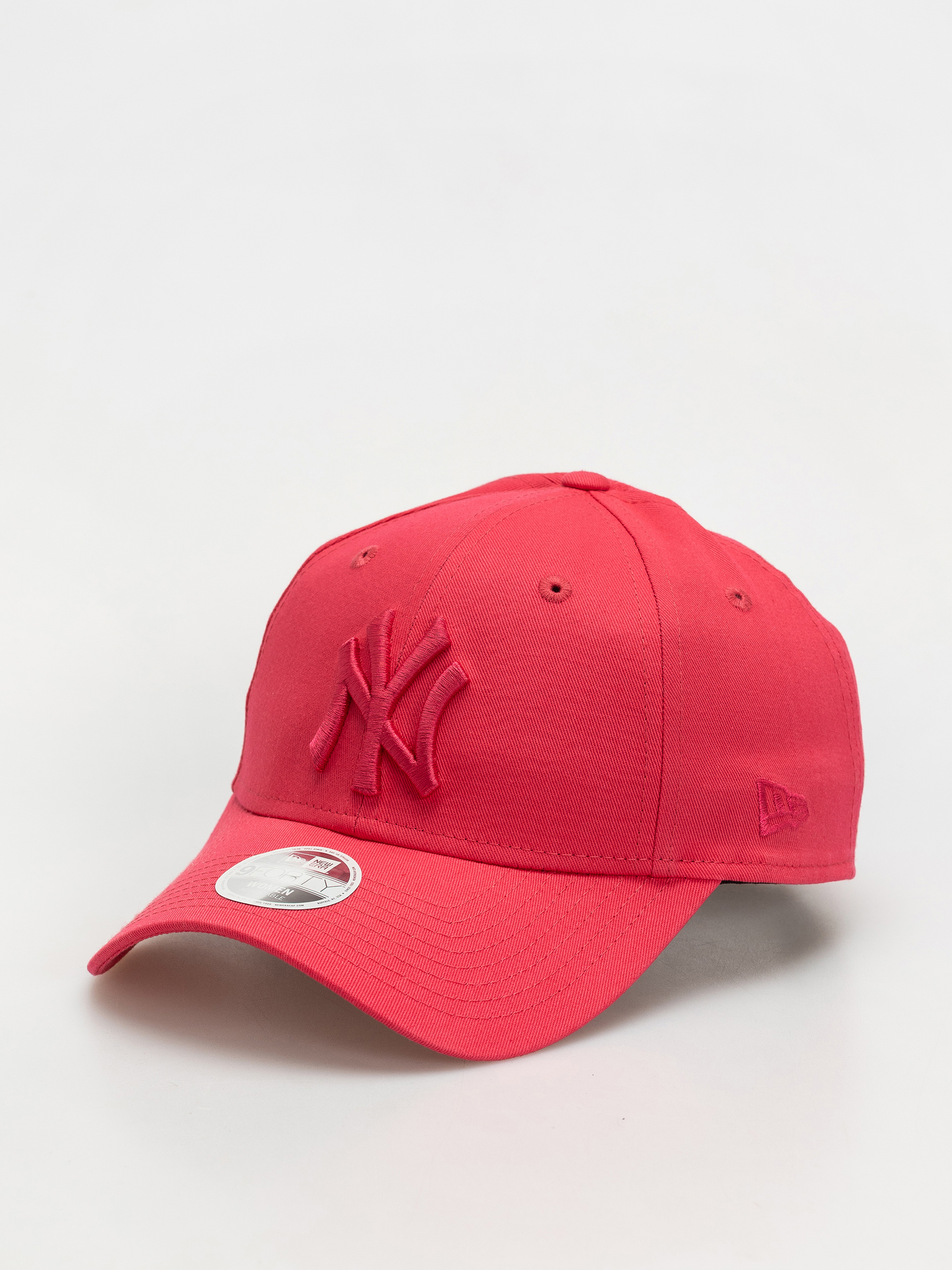 Czapka z daszkiem New Era League Essential 9Forty New York Yankees Wmn (bright pink)