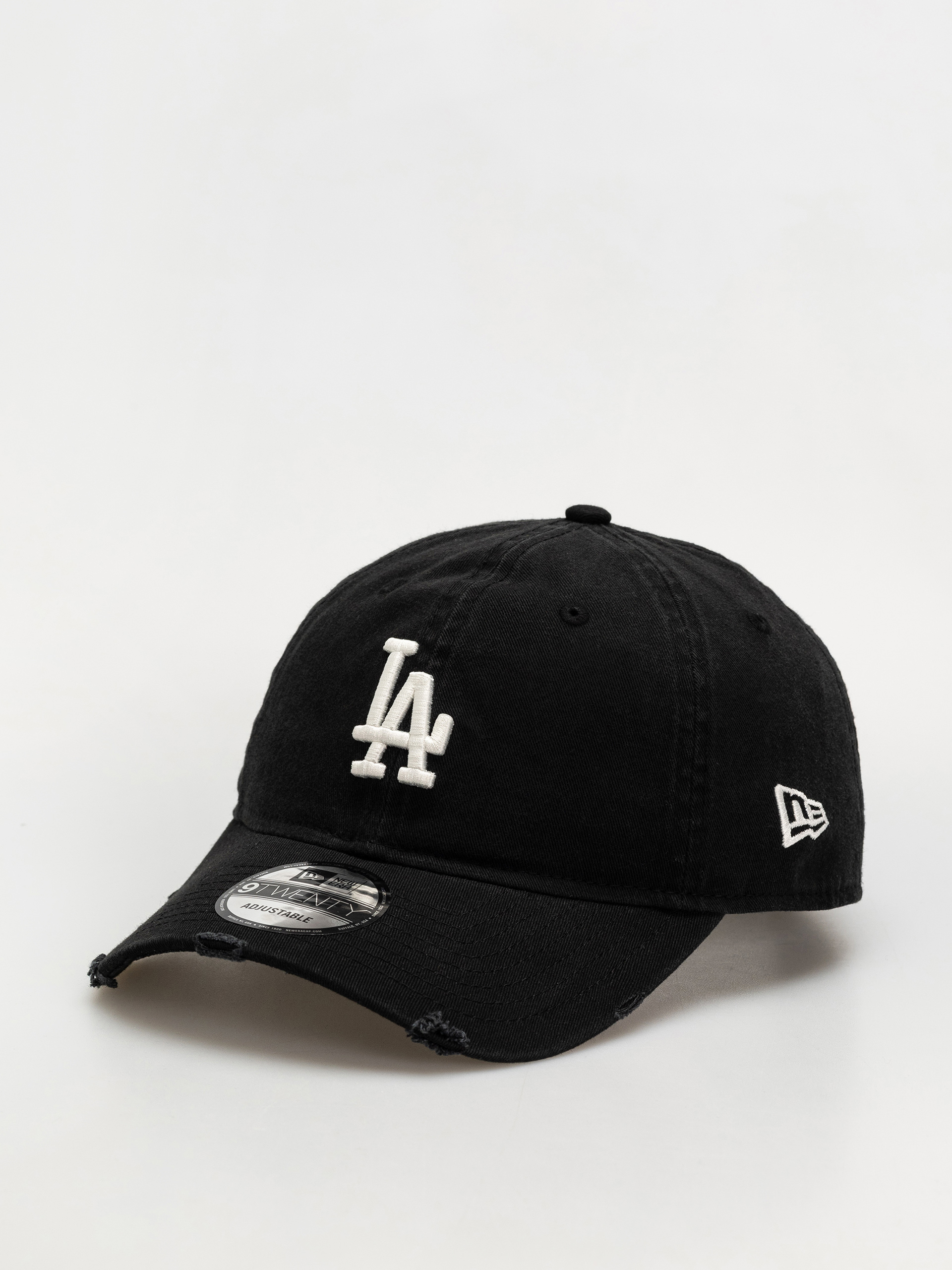 Czapka z daszkiem New Era Distressed 9Twenty La Dodgers (black)