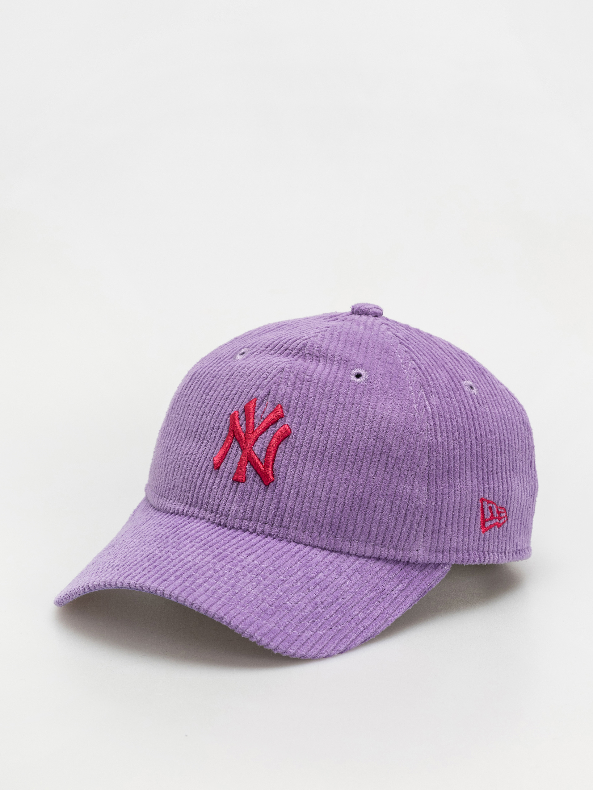 Czapka z daszkiem New Era Cord 9Twenty New York Yankees Wmn (med purple)