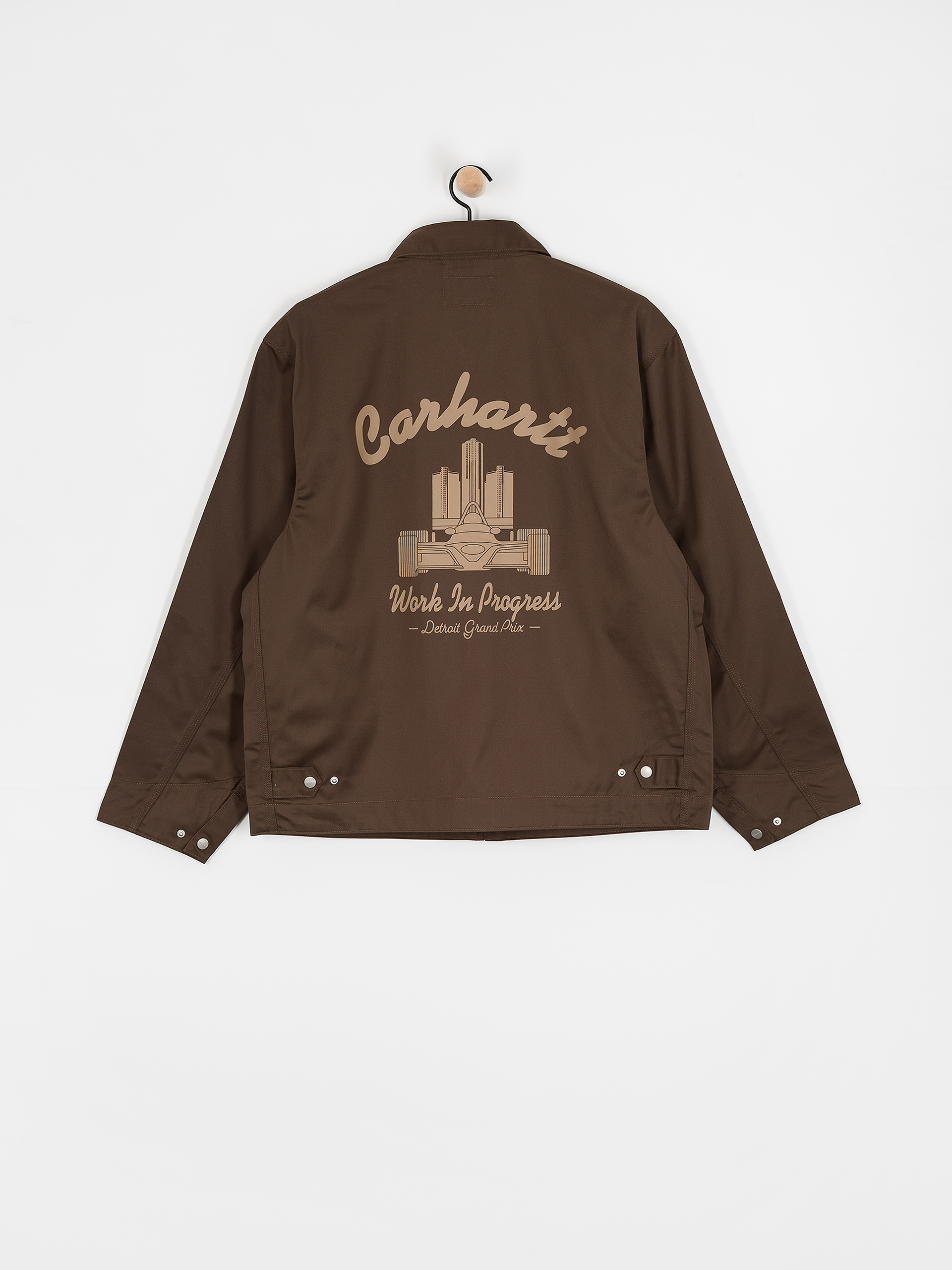 Kurtka Carhartt WIP Racer Module - brązowy (liberica/peanut)