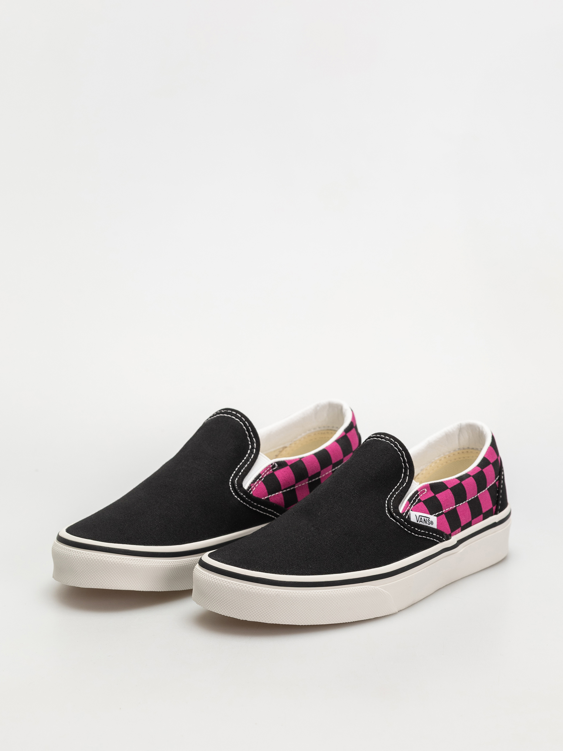 Buty Vans Classic Slip On (pop check raspberry rose)