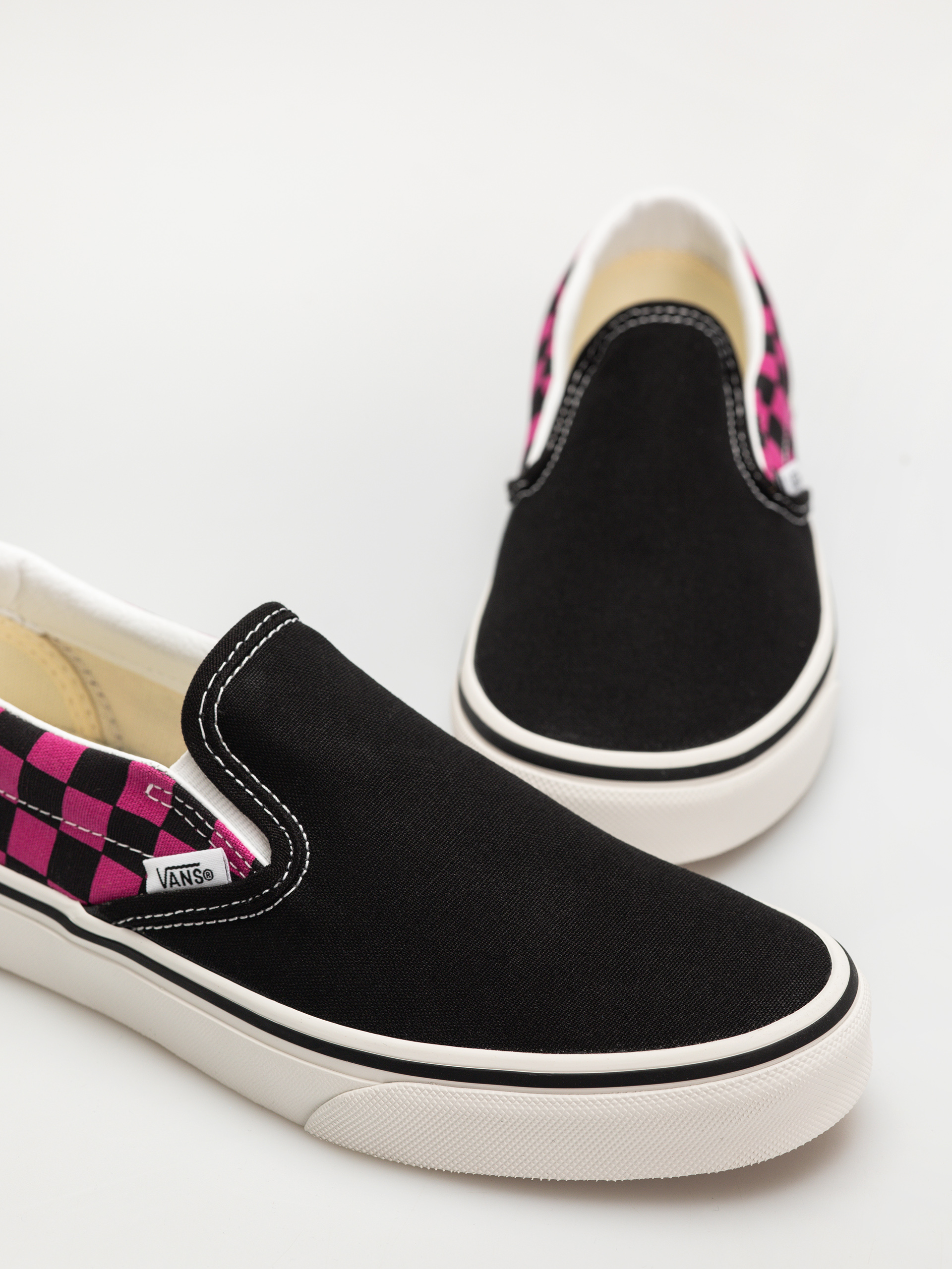 Buty Vans Classic Slip On (pop check raspberry rose)