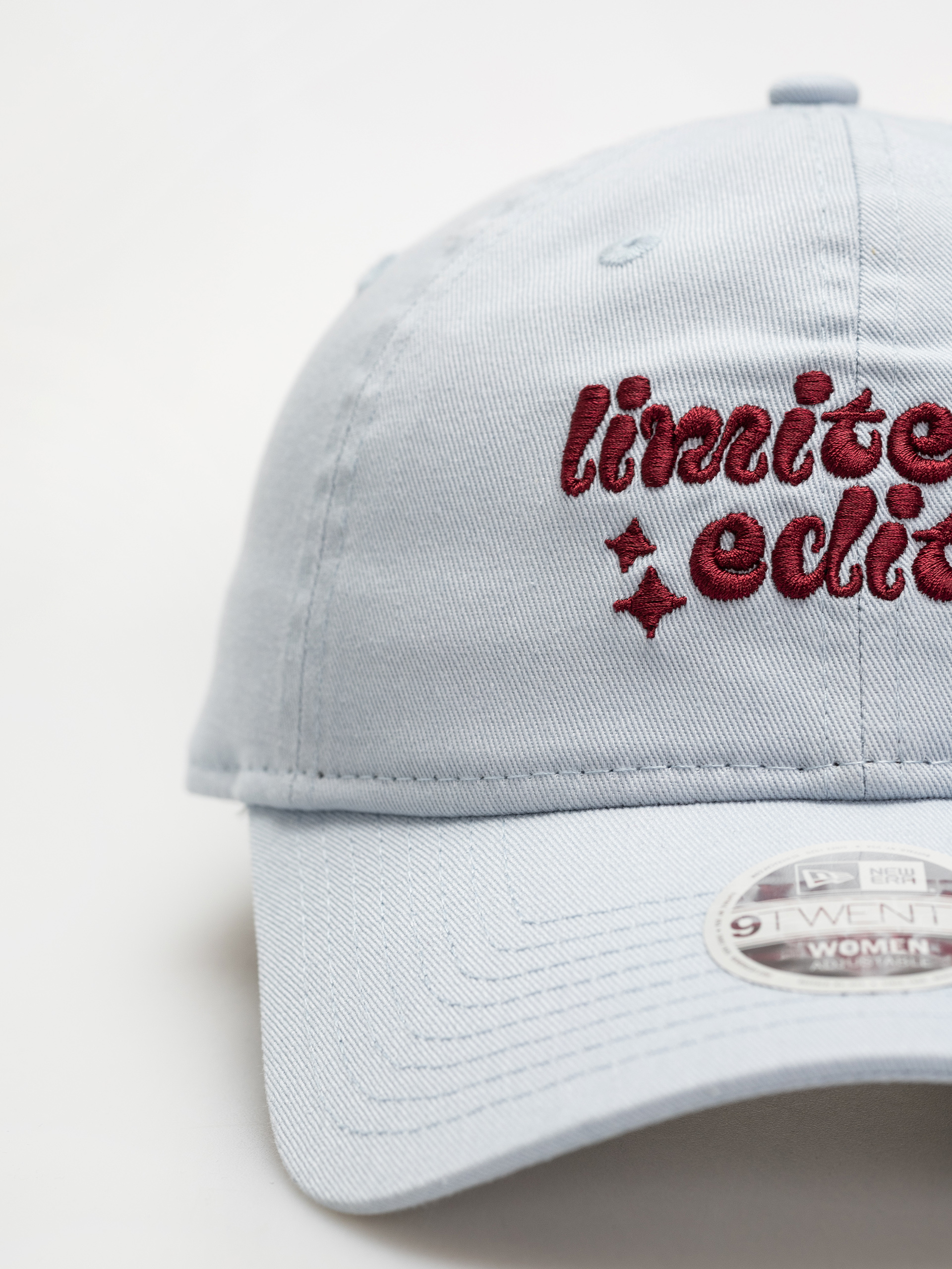 Czapka z daszkiem New Era Phrase 9Twenty Wmn (pastel blue)