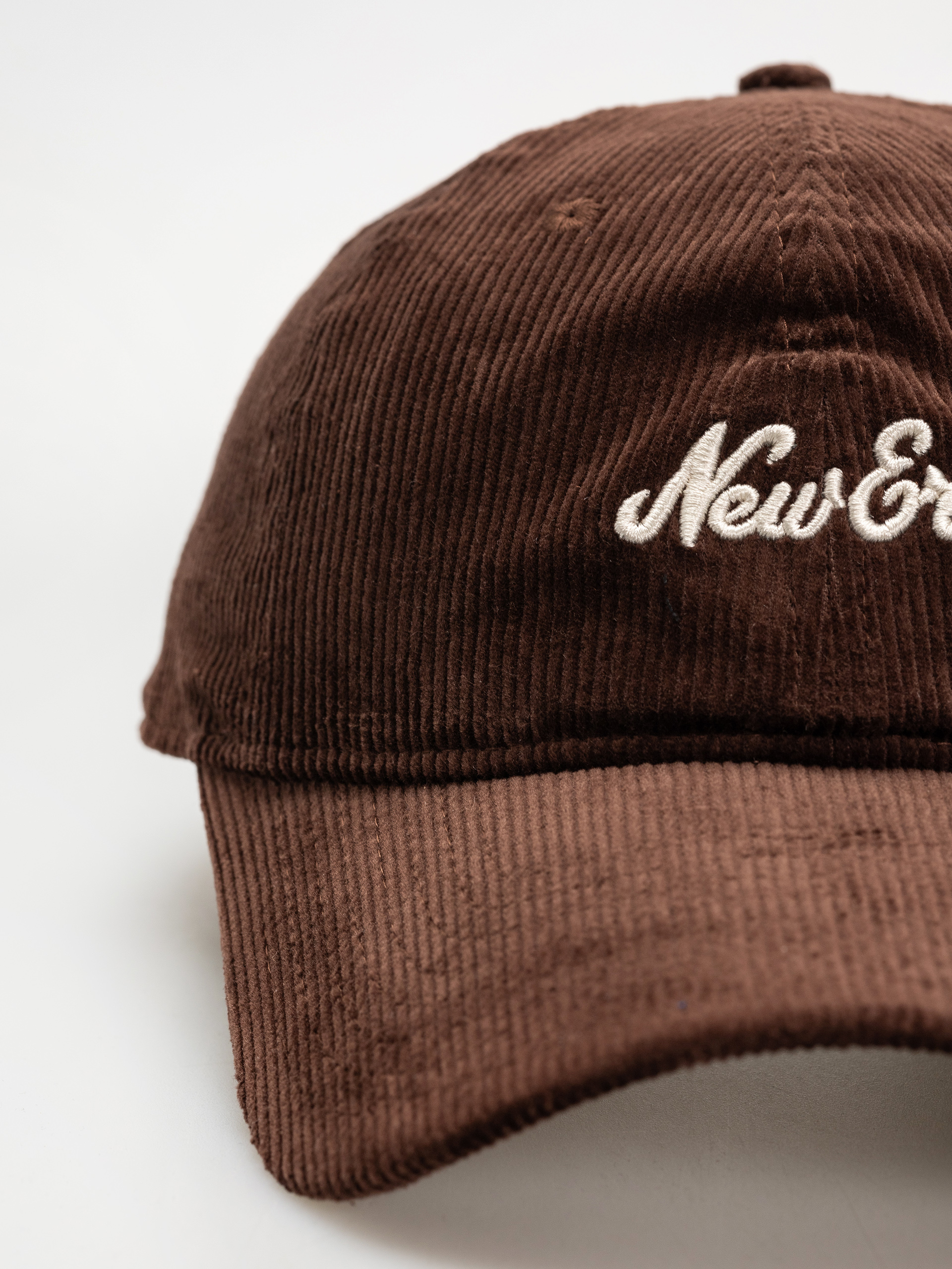 Czapka z daszkiem New Era Premium Cord 9Twenty (dark brown)