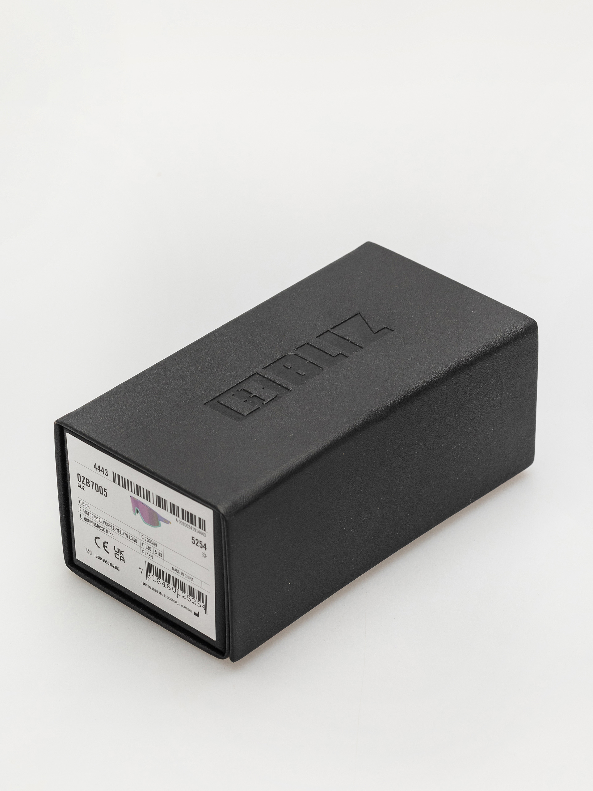 Okulary przeciwsłoneczne Bliz Fusion (matt pastel purple w yellow logo matt mint jawbone + spare jawbone in yellow/brown w pink 