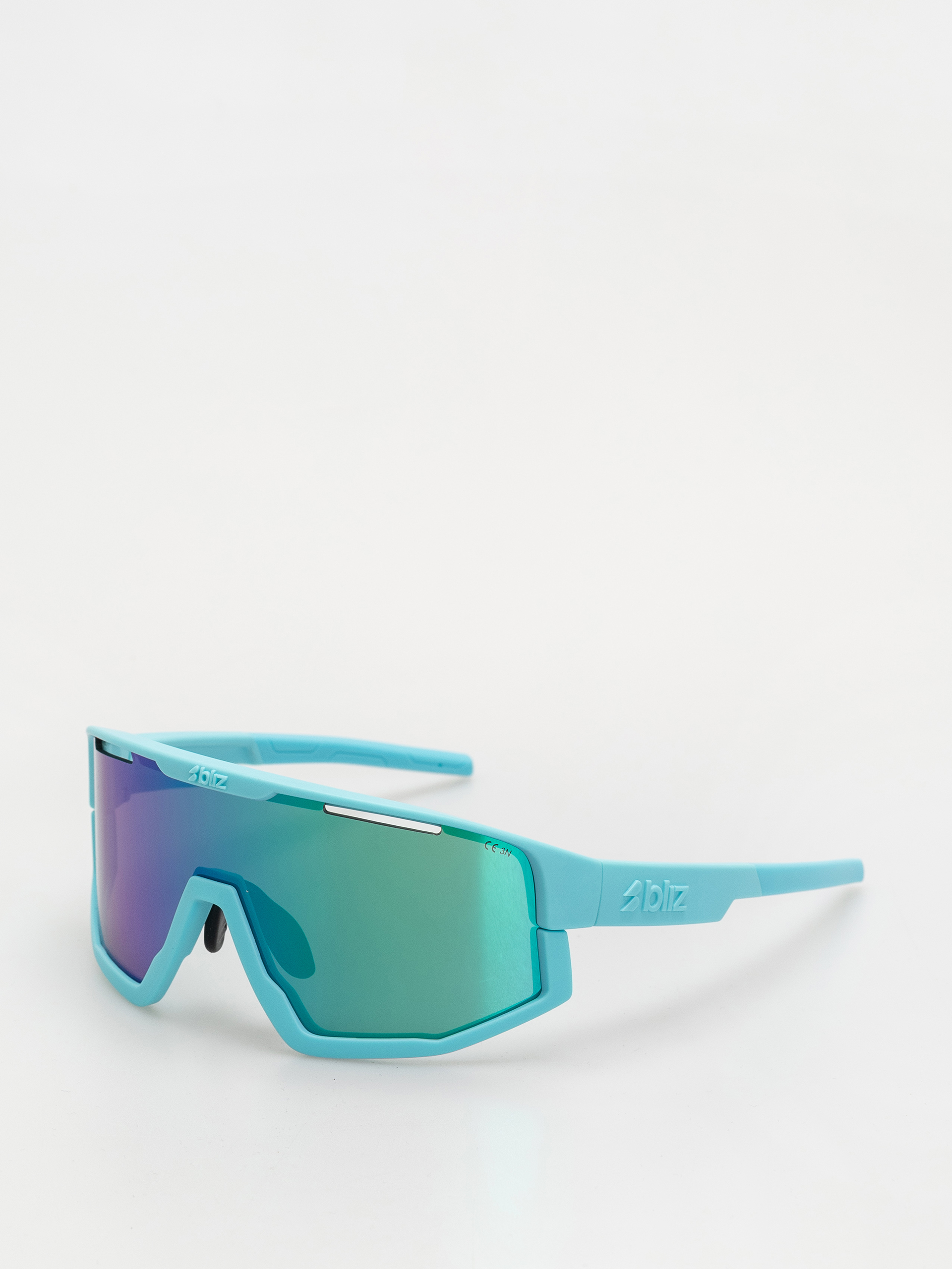 Okulary przeciwsu0142oneczne Bliz Fusion (turquoise/green w blue/green revo)
