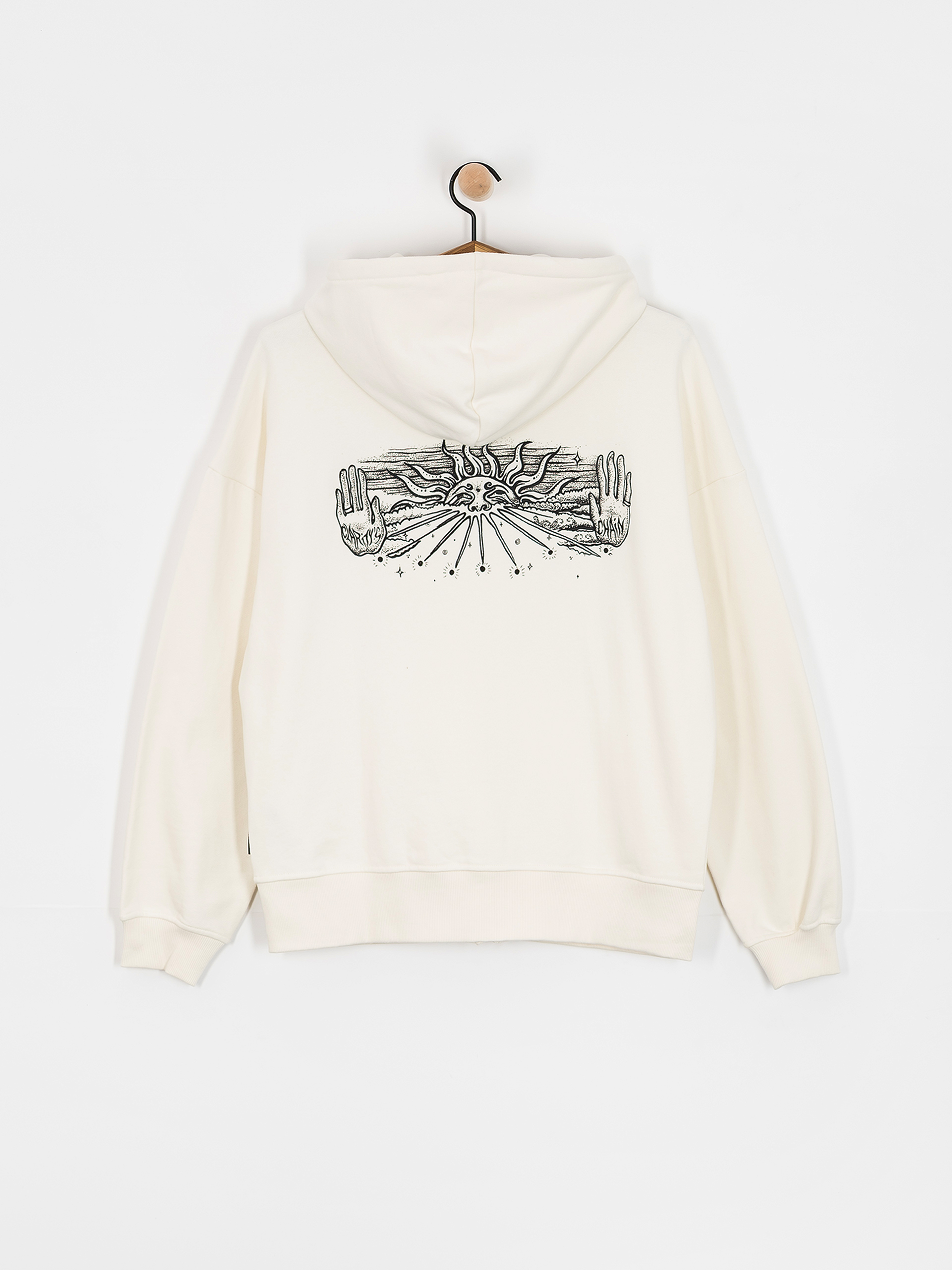 Bluza z kapturem Volcom Fa Alix ZHD Wmn (star white)