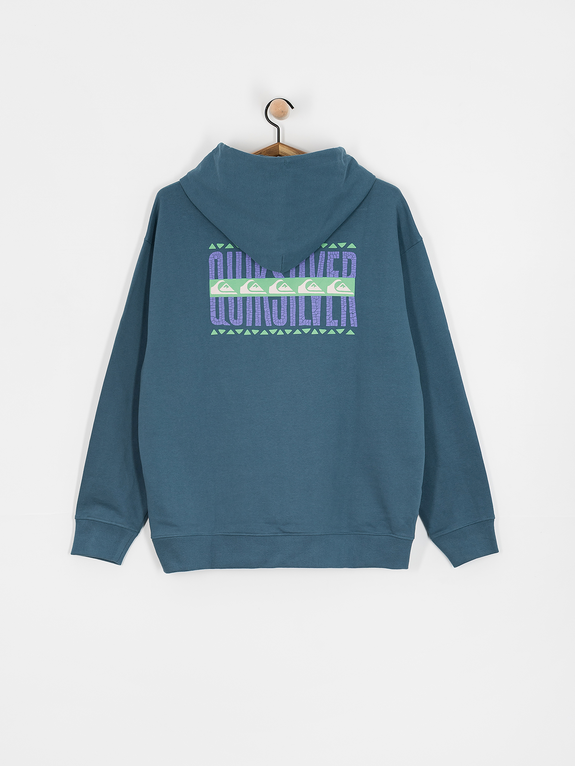 Bluza z kapturem Quiksilver Apog Heritage HD (real teal)