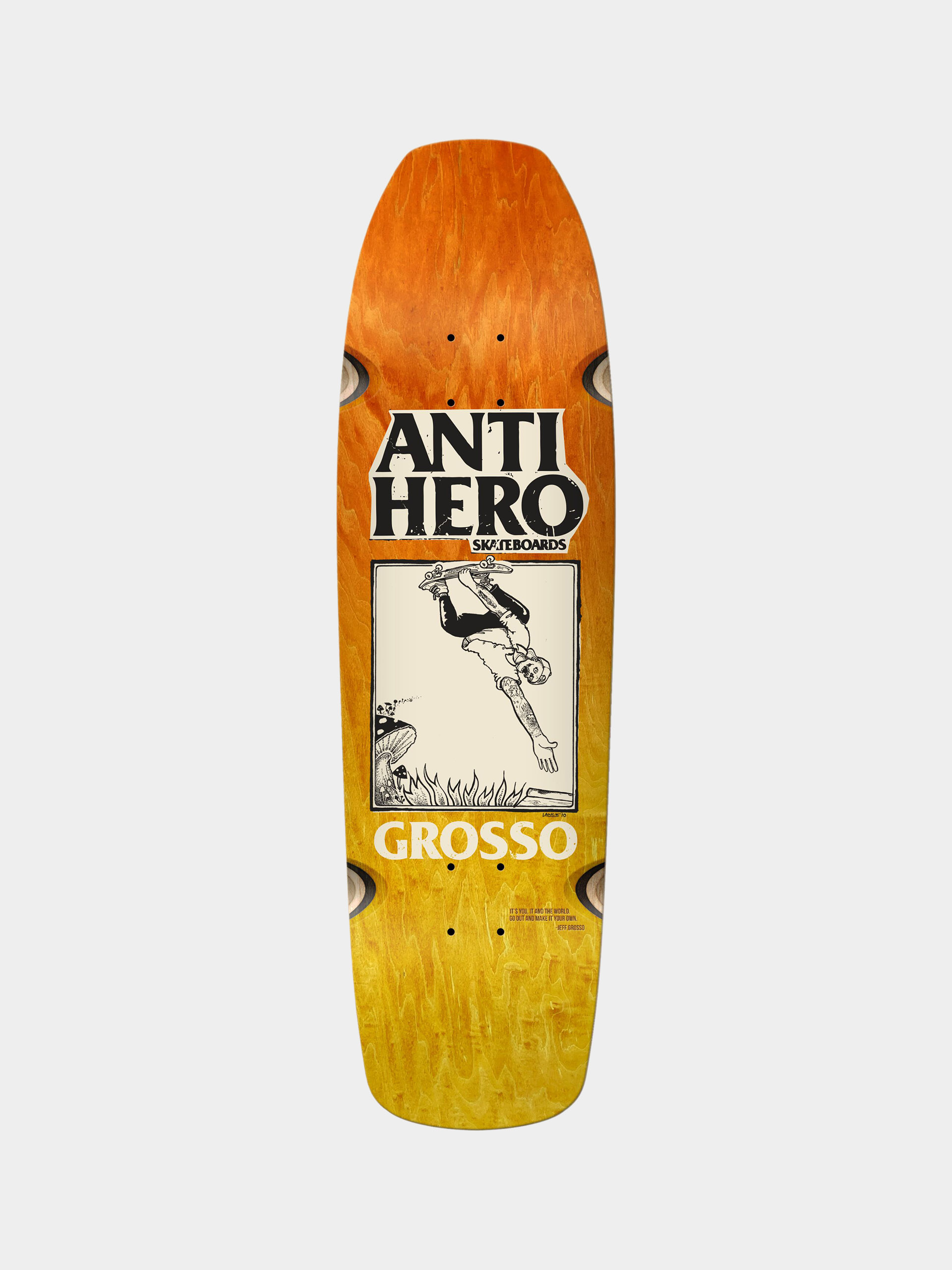 Deck Antihero SSD25 Gross Fade WW (orange/yellow)