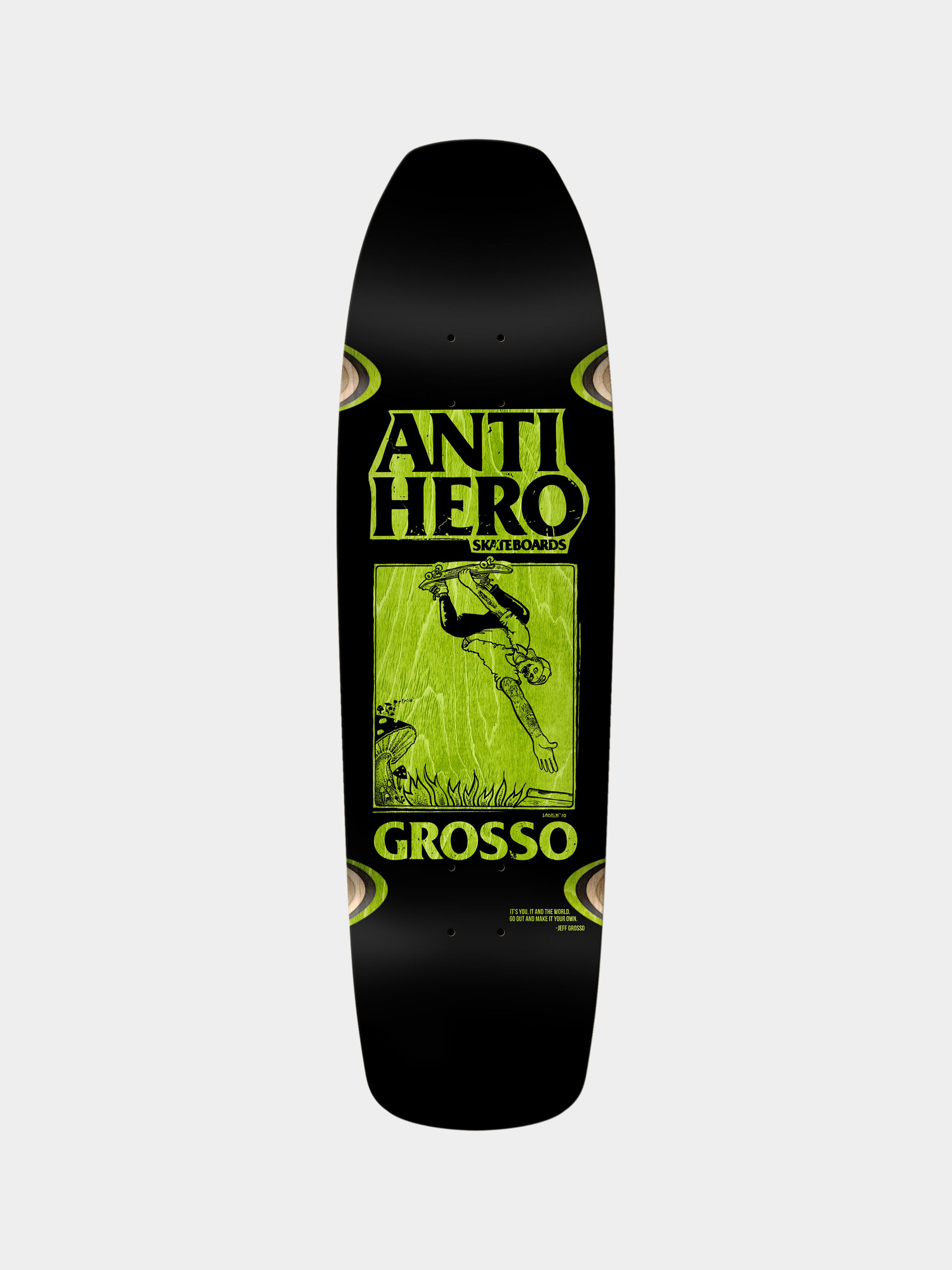 Deck Antihero SSD25 Gross Blk WW (black/yellow)
