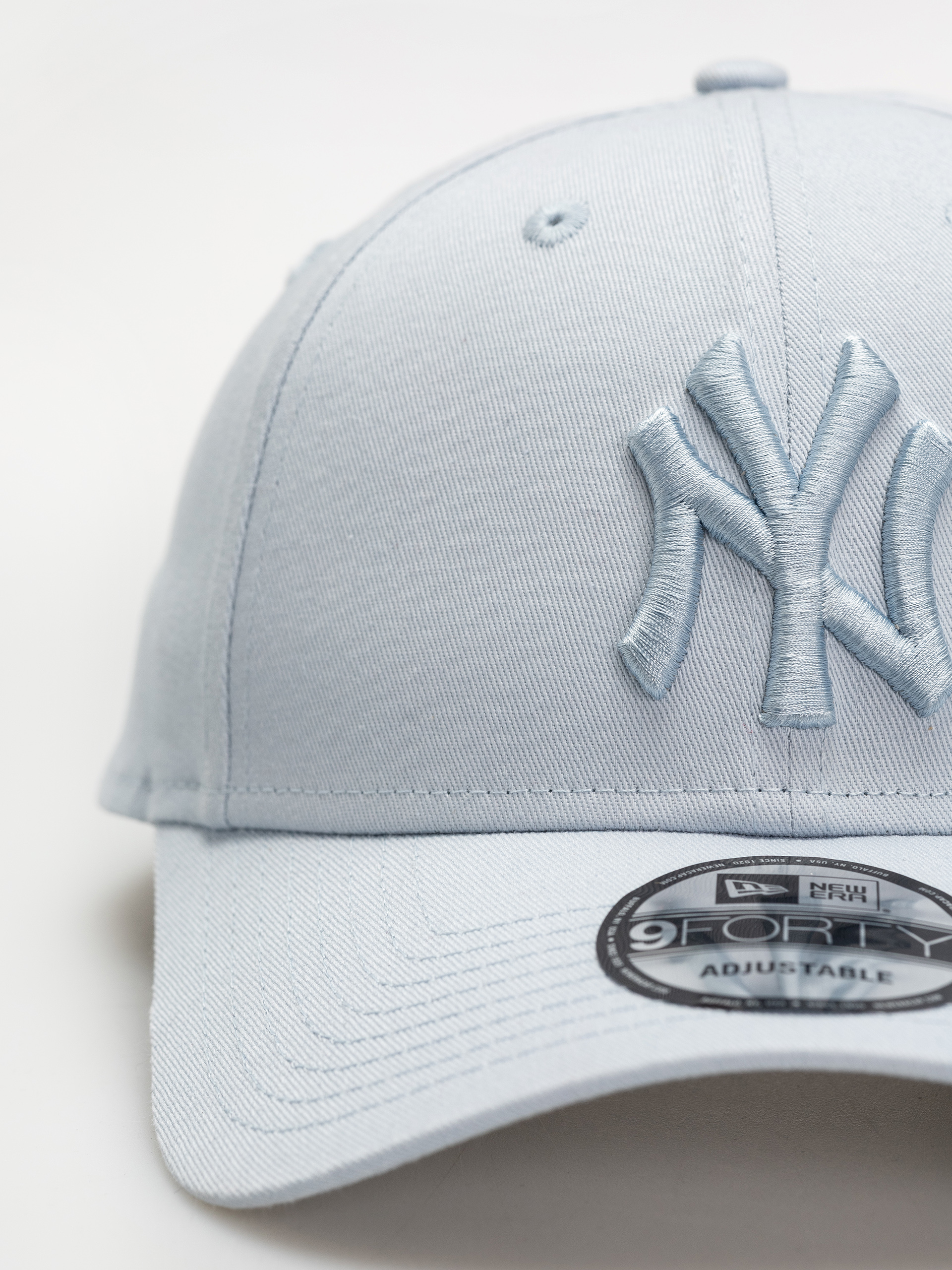 Czapka z daszkiem New Era League Essential 9Forty New York Yankees (pastel blue)