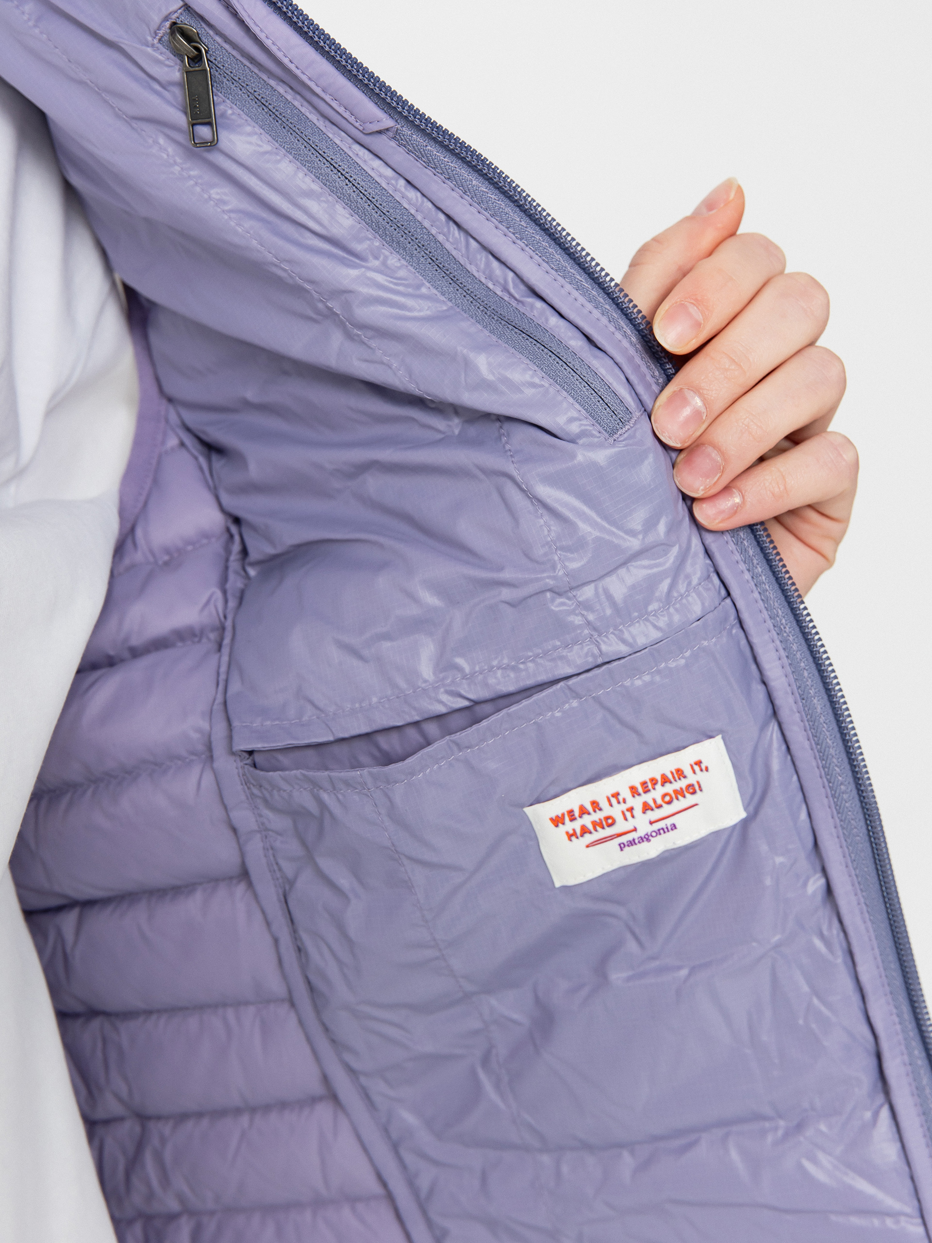 Kamizelka Patagonia Down Sweater Wmn (concrete purple)