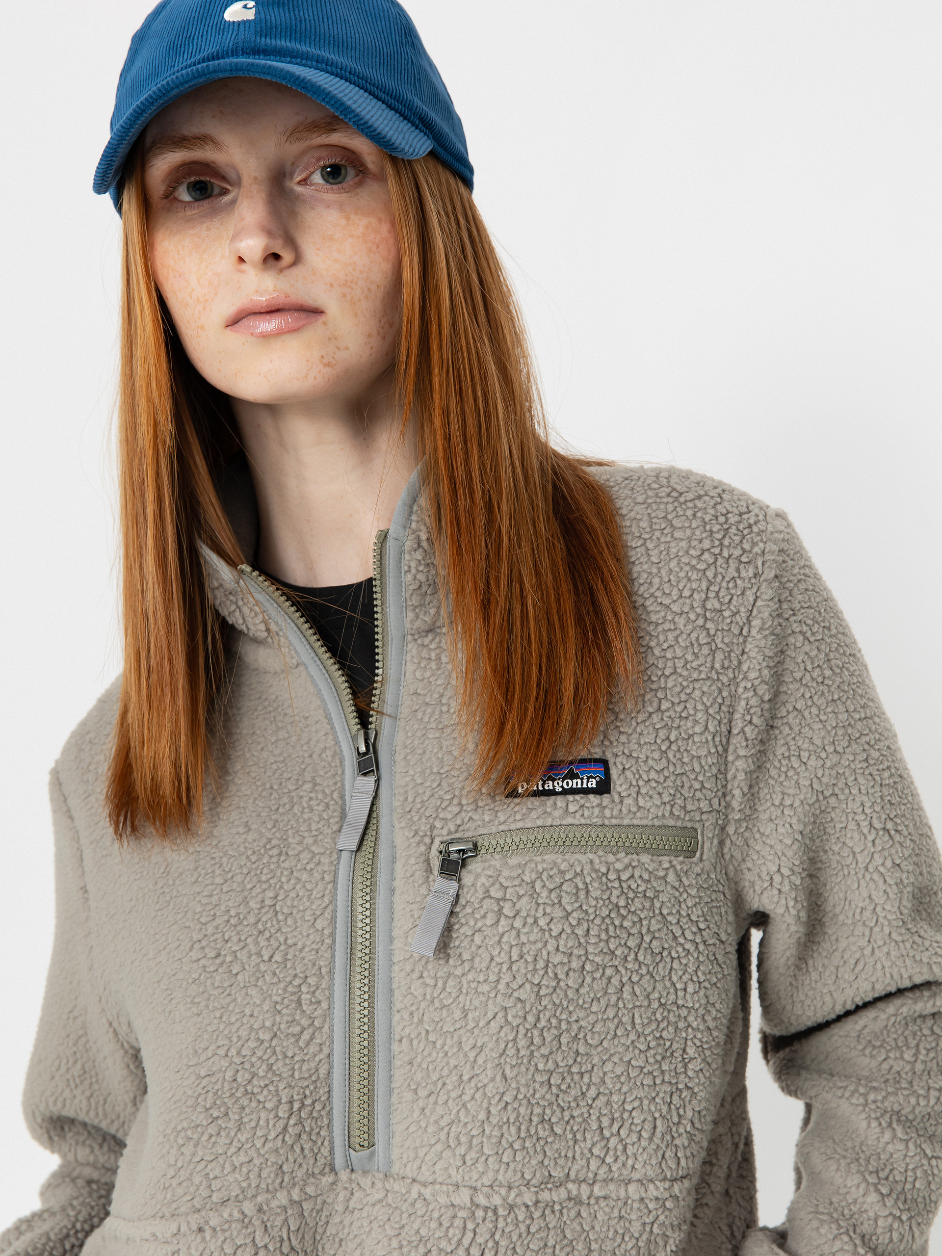 Damski Polar Patagonia Retro Pile Marsupial (river rock green)