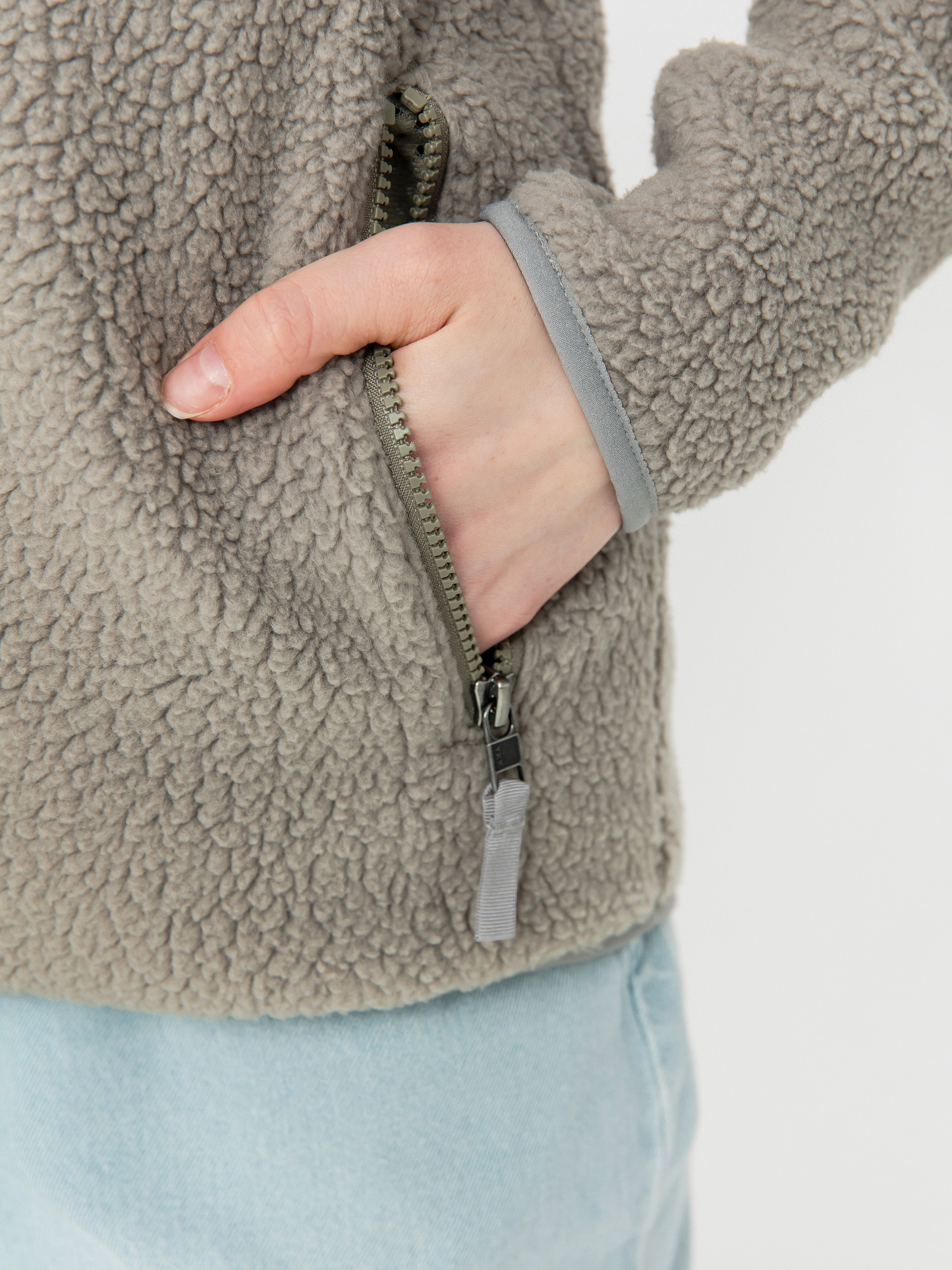 Damski Polar Patagonia Retro Pile Marsupial (river rock green)