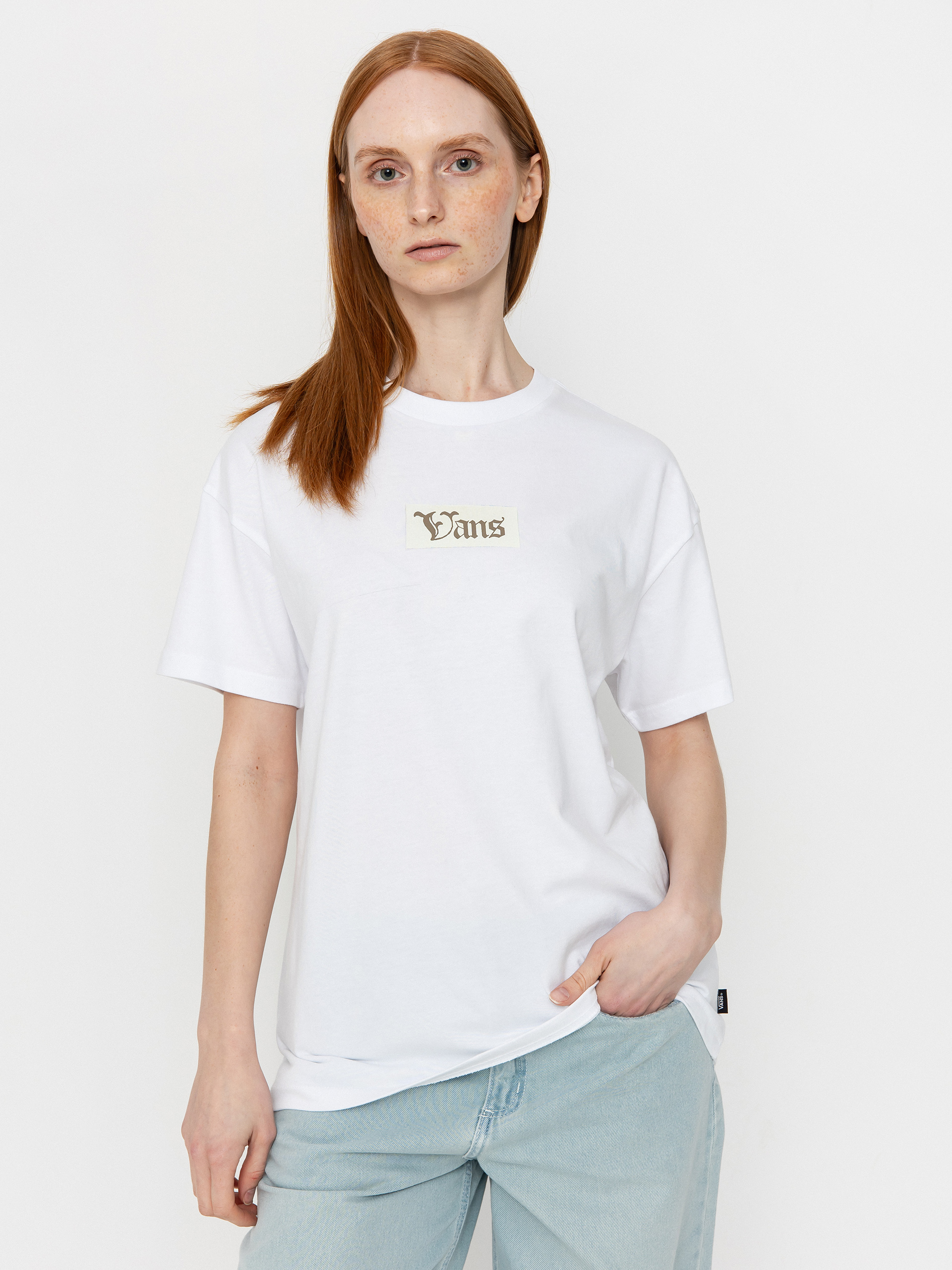 T-shirt Vans Garden Oversized Wmn (white)