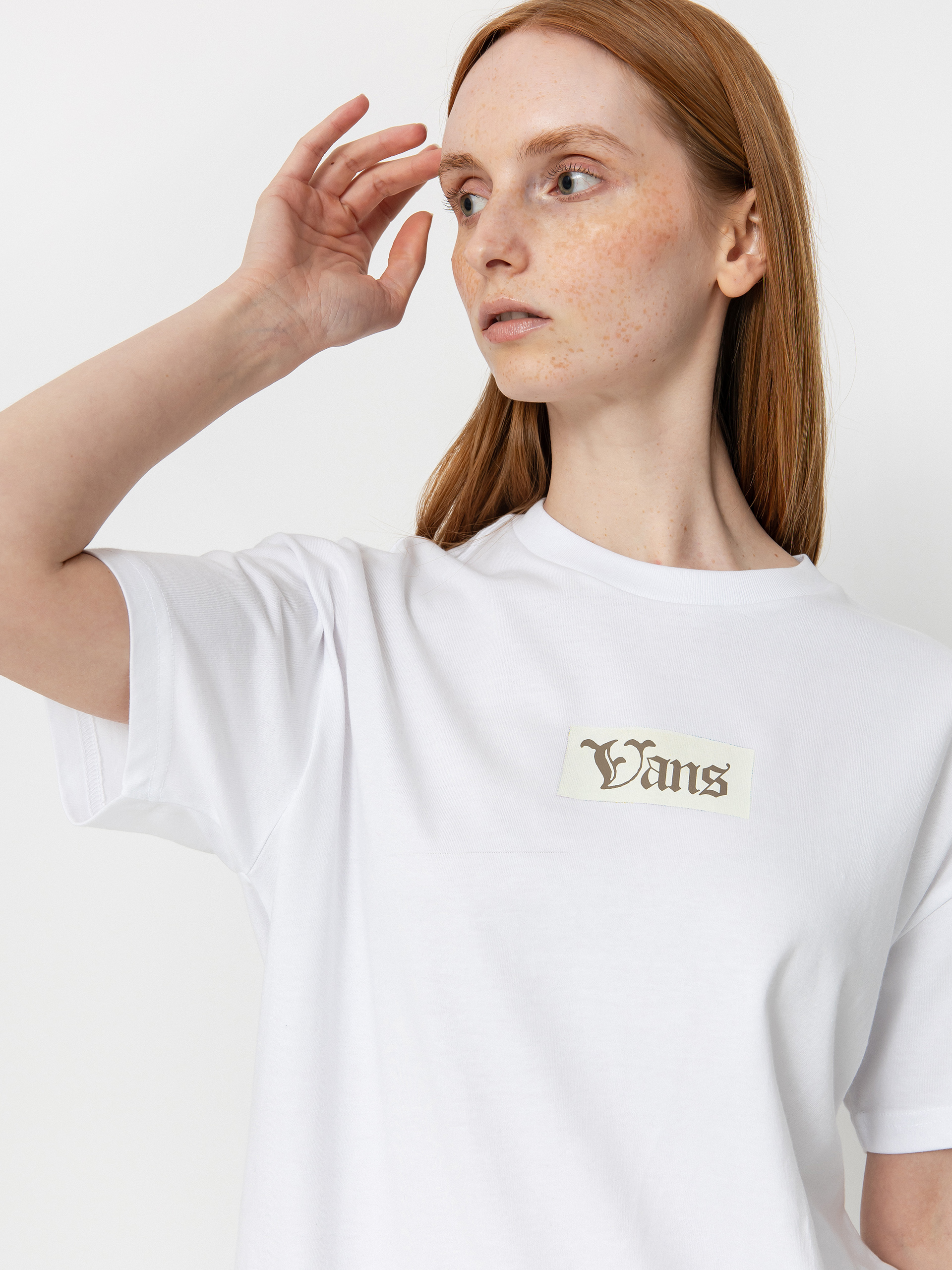 T-shirt Vans Garden Oversized Wmn (white)