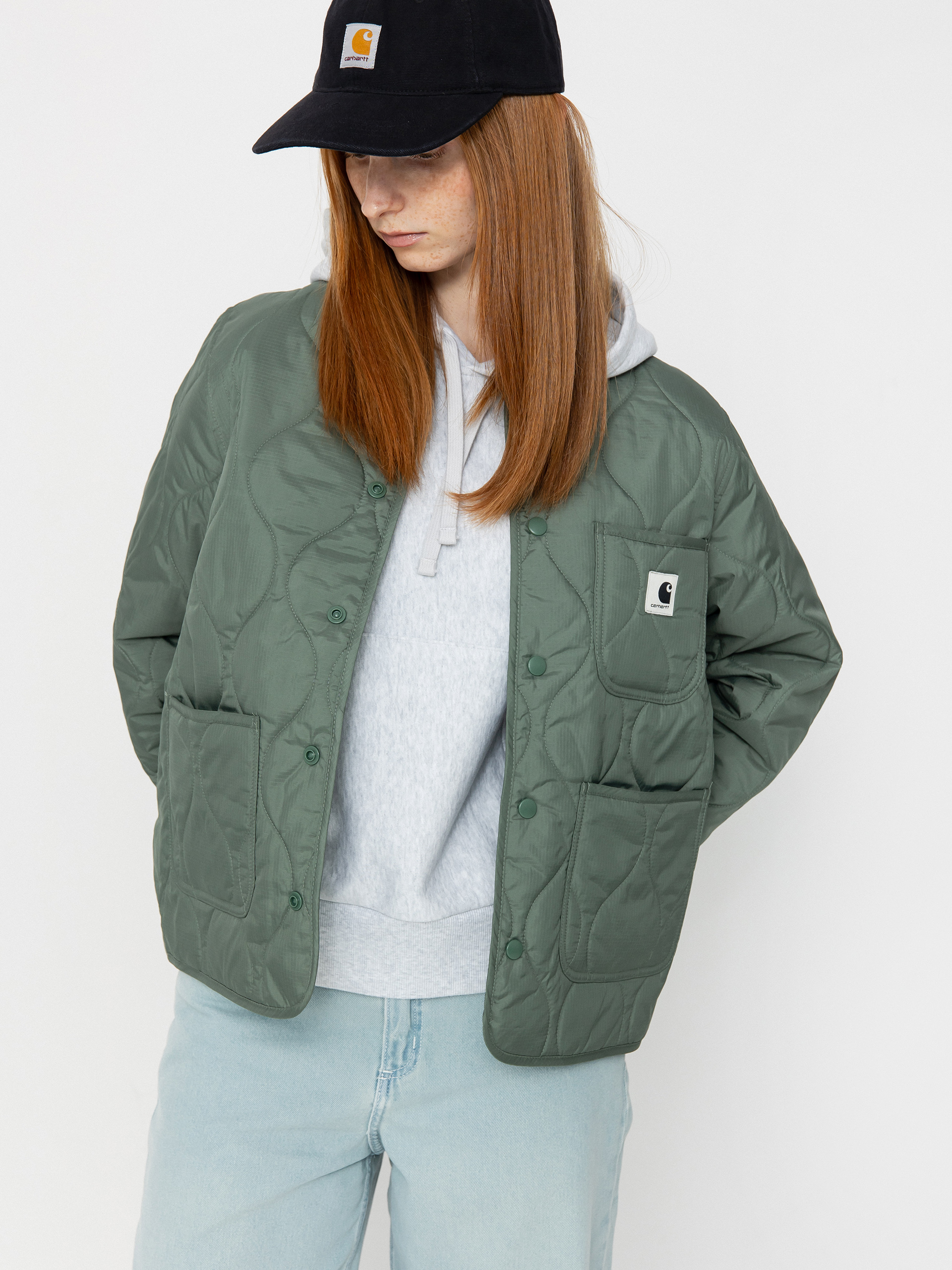 Kurtka Carhartt WIP Skyler Liner Wmn (park)
